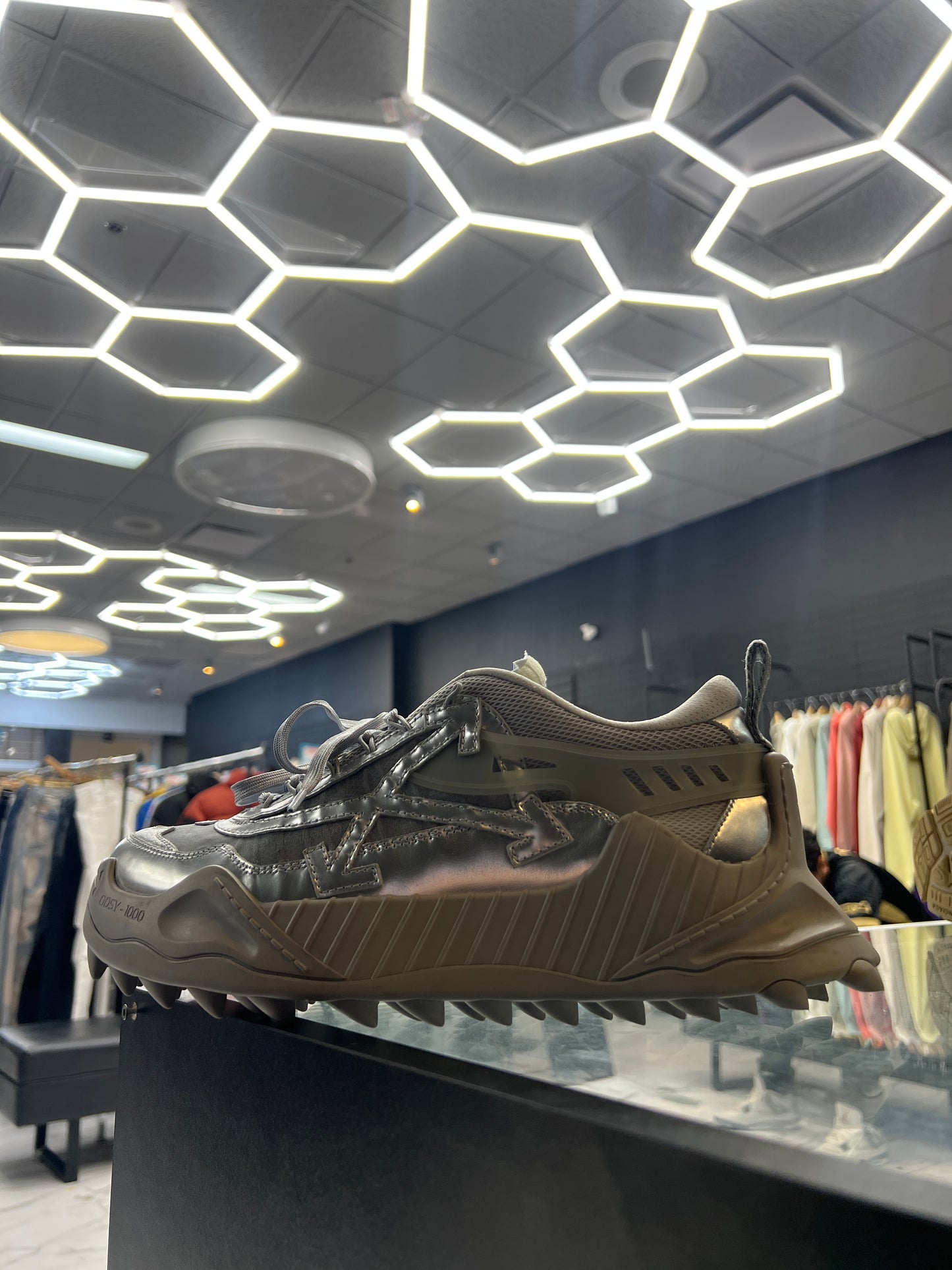 Off white ODSY-1000 sliver USED with no box