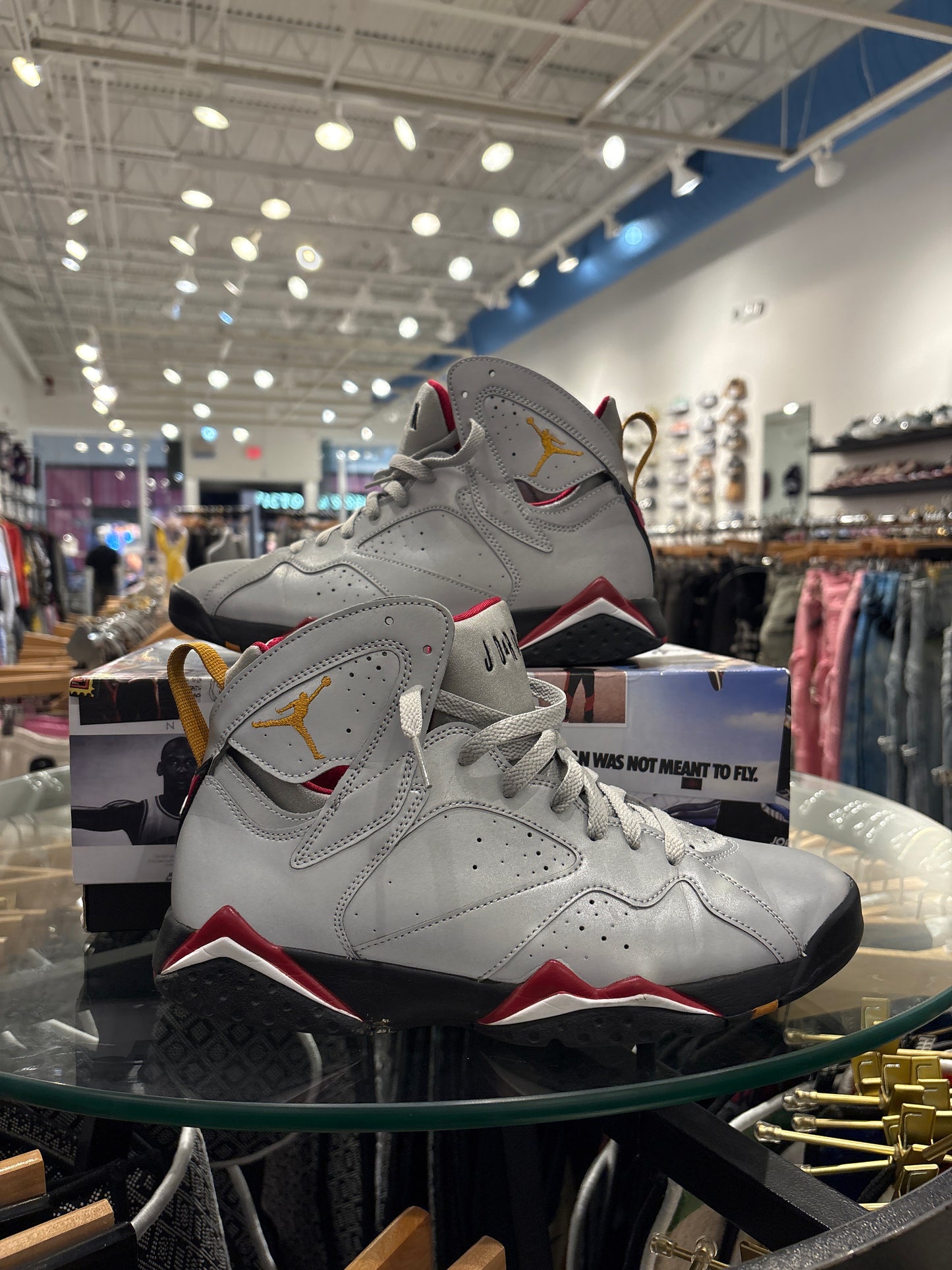 Jordan 7 Reflect Silver Used with Box