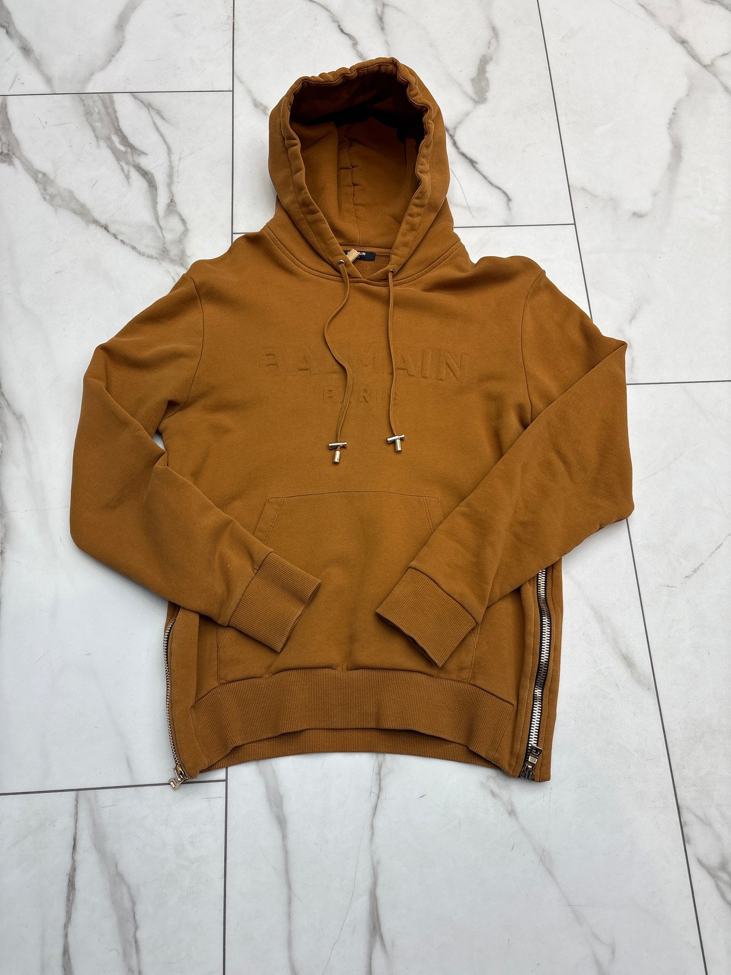 Balmain Brown Hoodie PRE-OWNED