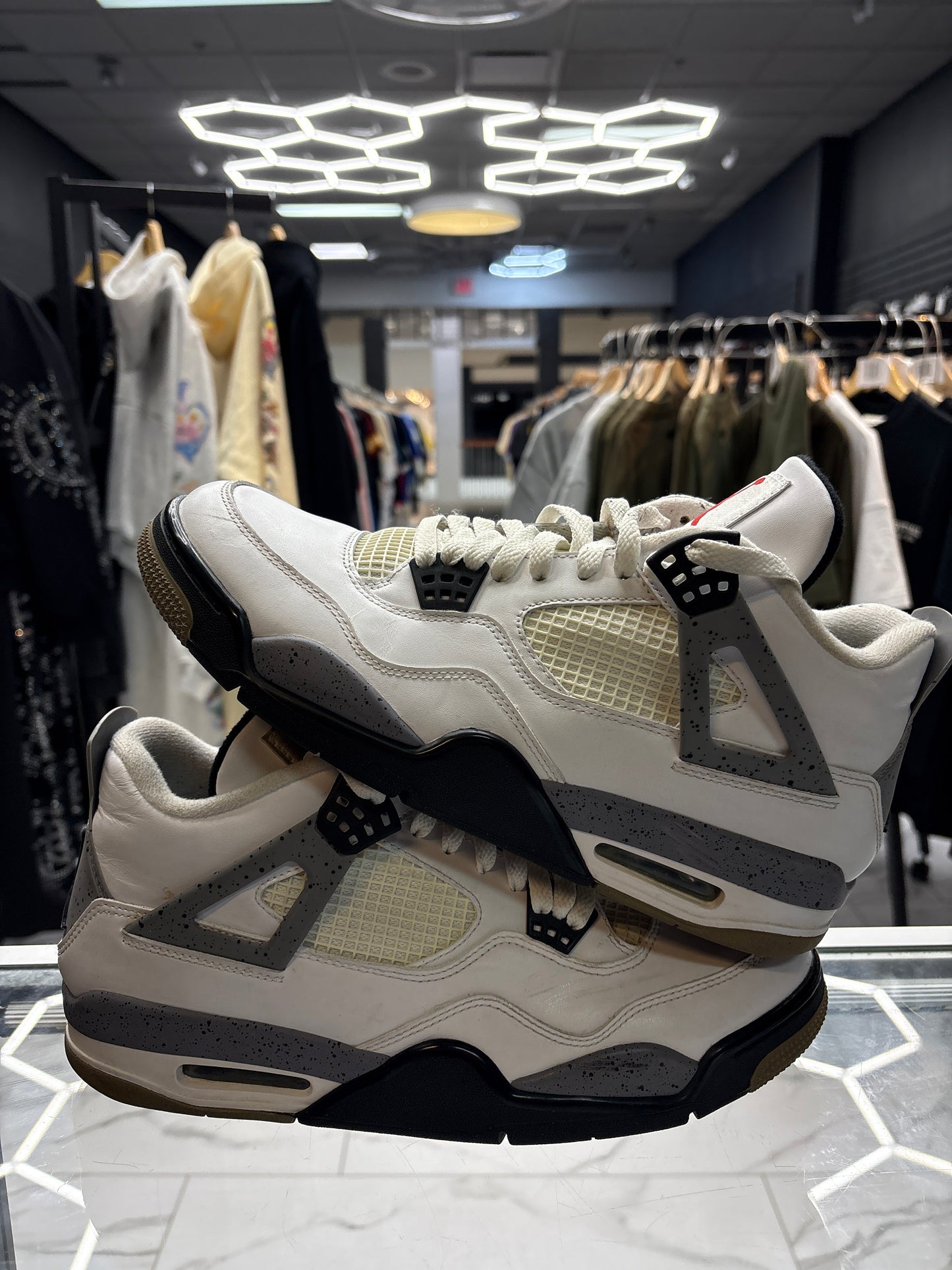 Jordan 4 White Cement (2012) USED NO BOX