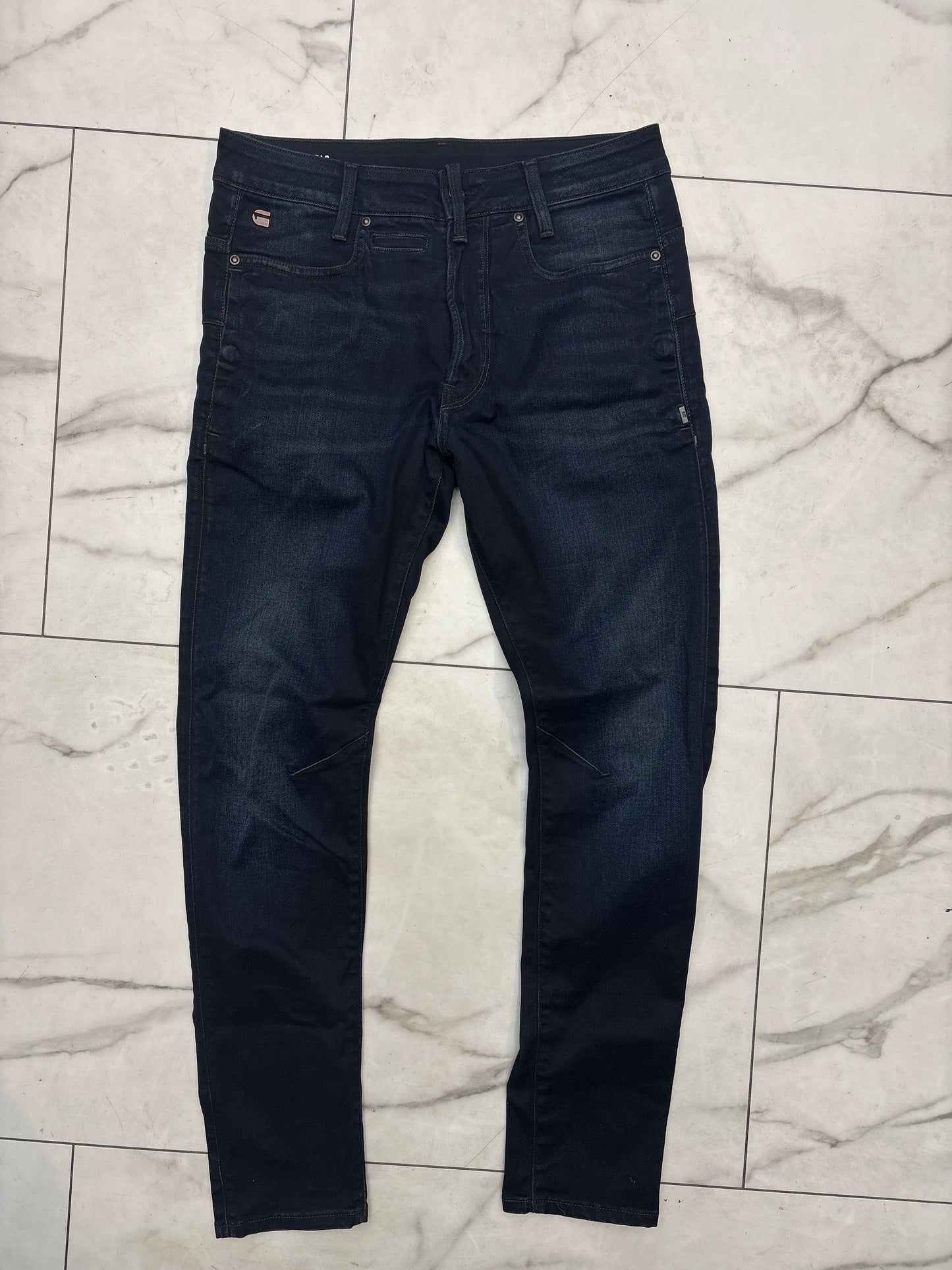 G-STAR DARK BLUE JEANS PRE-OWNED