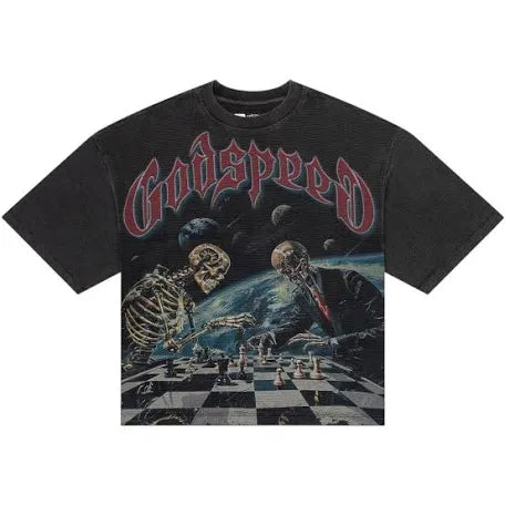 GodSpeed Black “CheckMate” Tee
