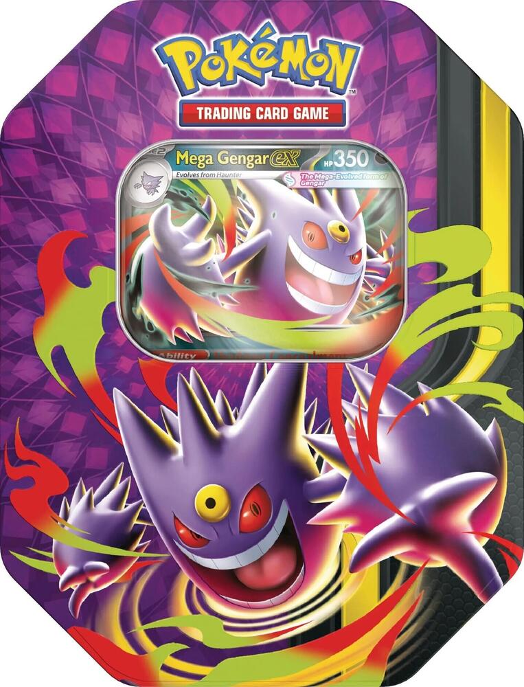 Pokemon Mega Moonlit Tin(Mega Gengar)