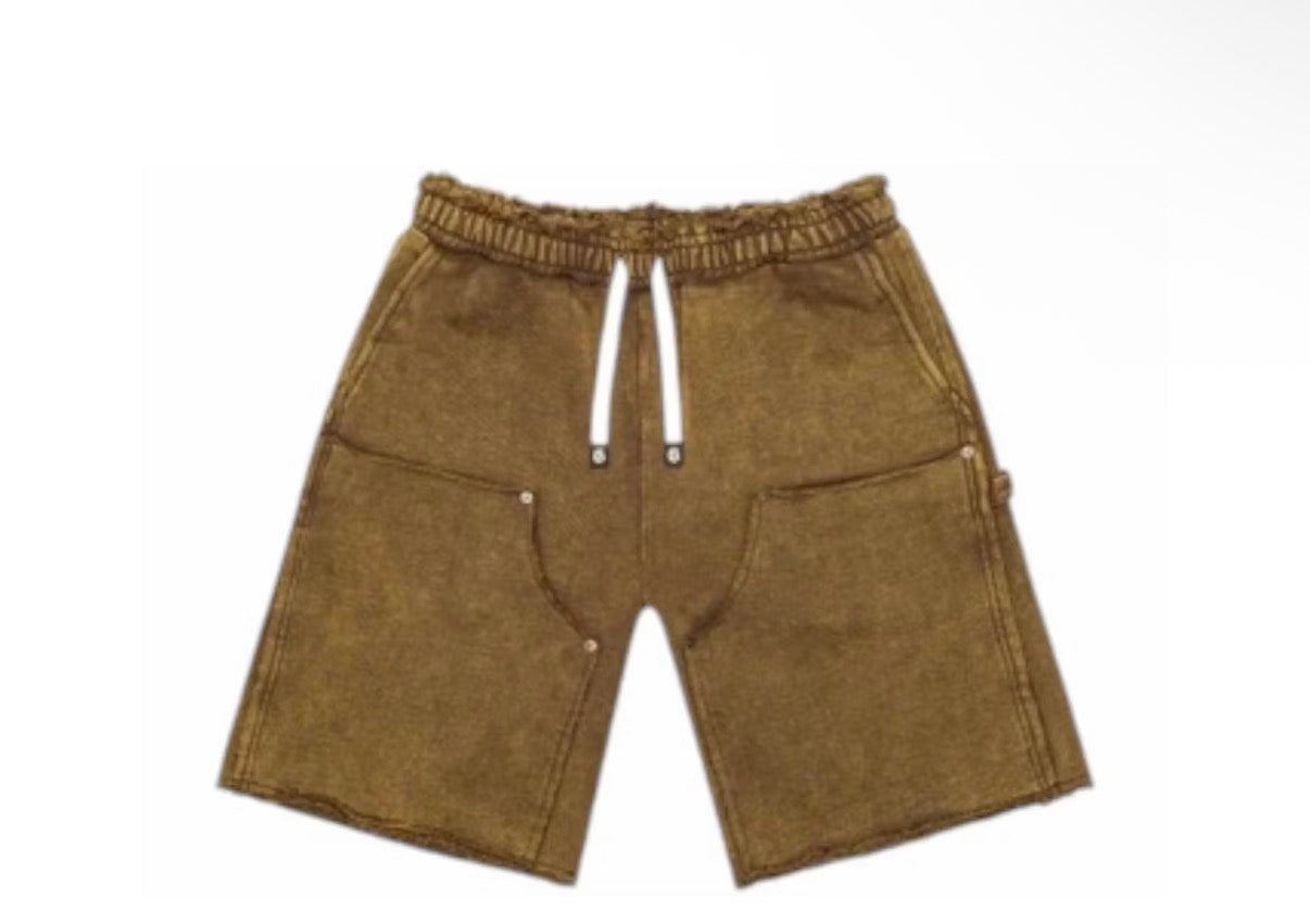 Godspeed Carpenter Distressed Shorts
Brown