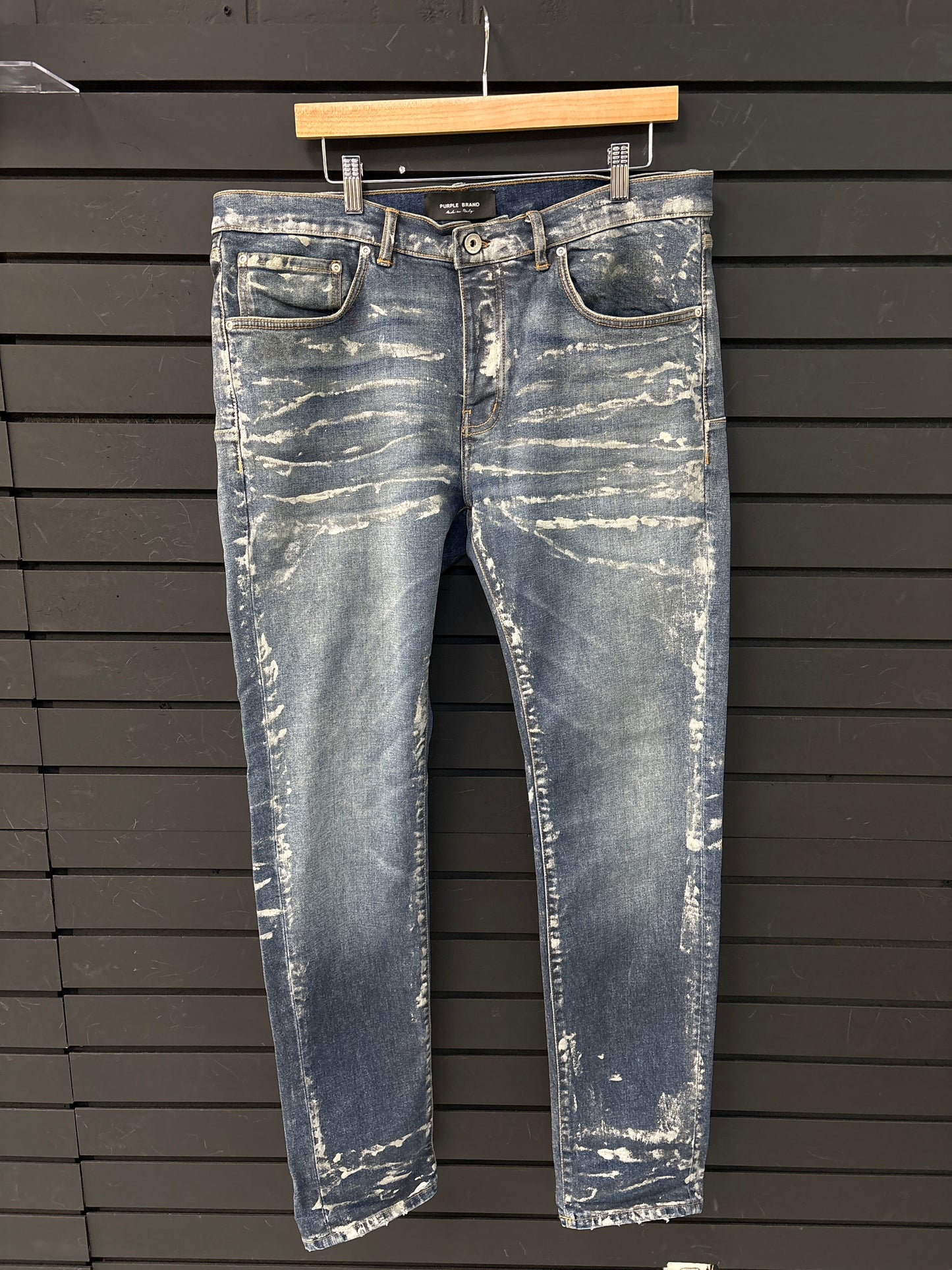 Purple Brand P001 low-rise skinny jeans