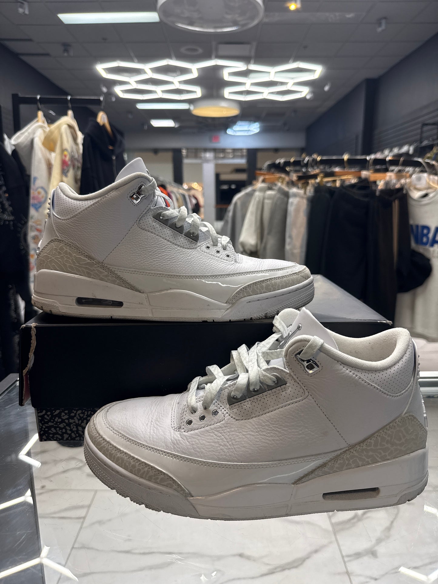 Jordan 3 Pure Money USED W BOX