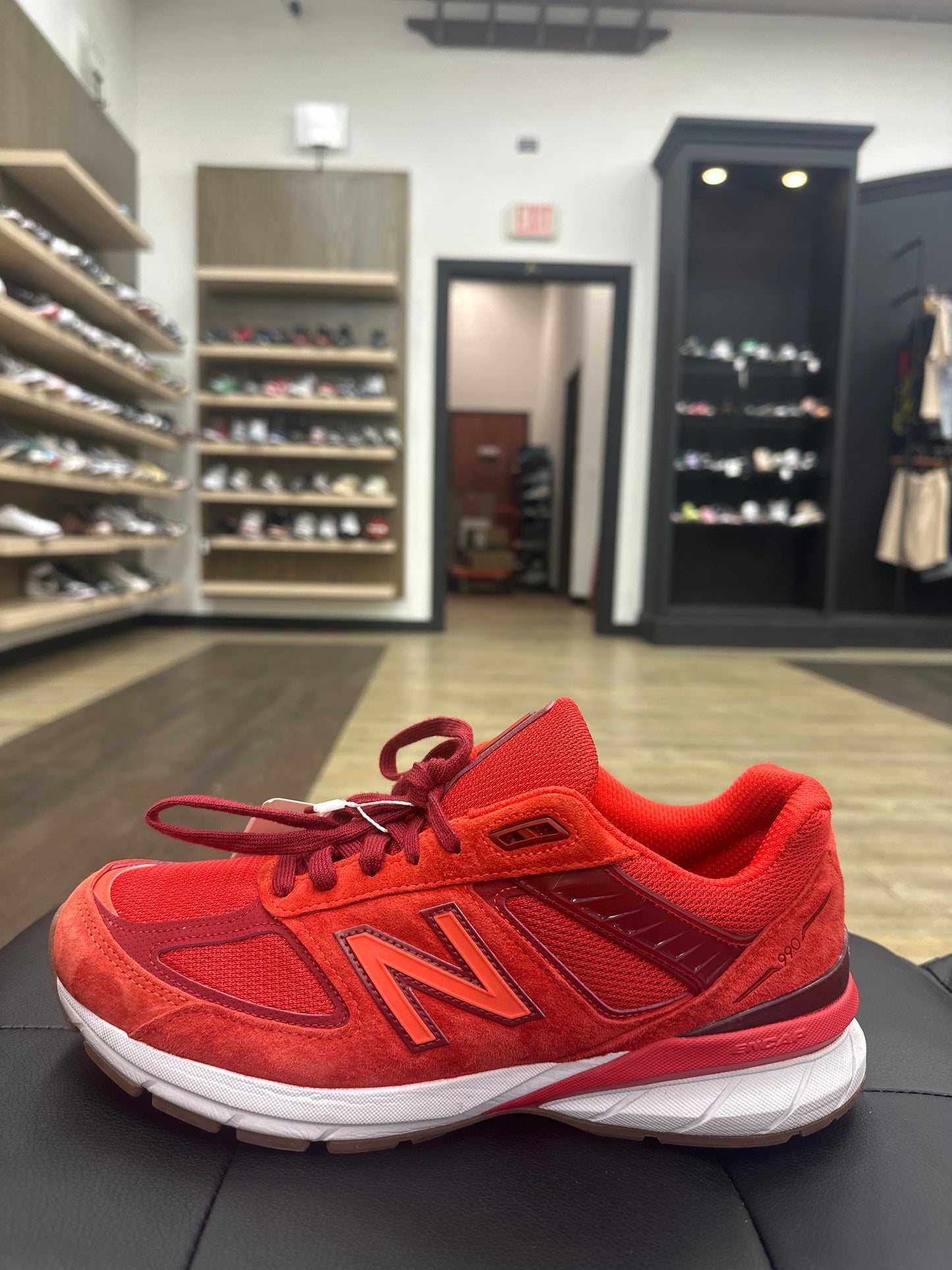 New Balance 990V5 Lava With Box