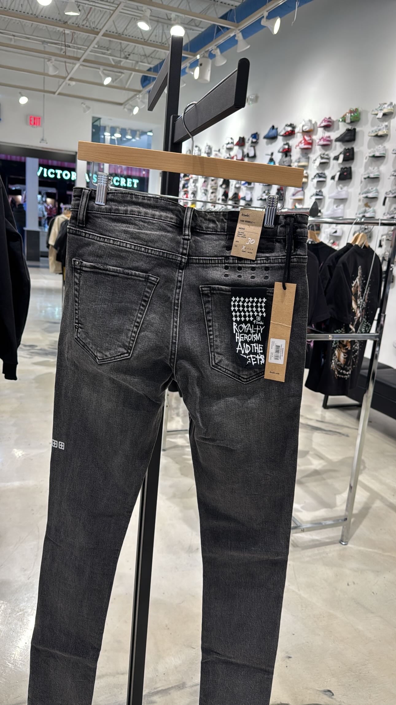 Ksubi Grey Blank Denim Jeans