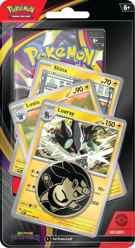 Pokémon Pitch Black Luxray Blister Pack