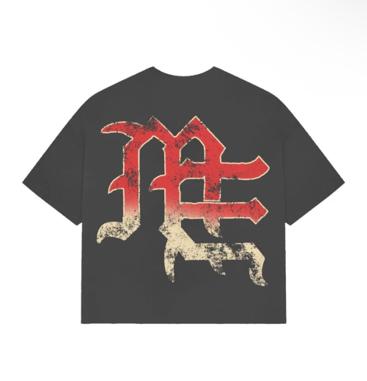 Mixed Emotion Grey Skeleton Guitar Tee
