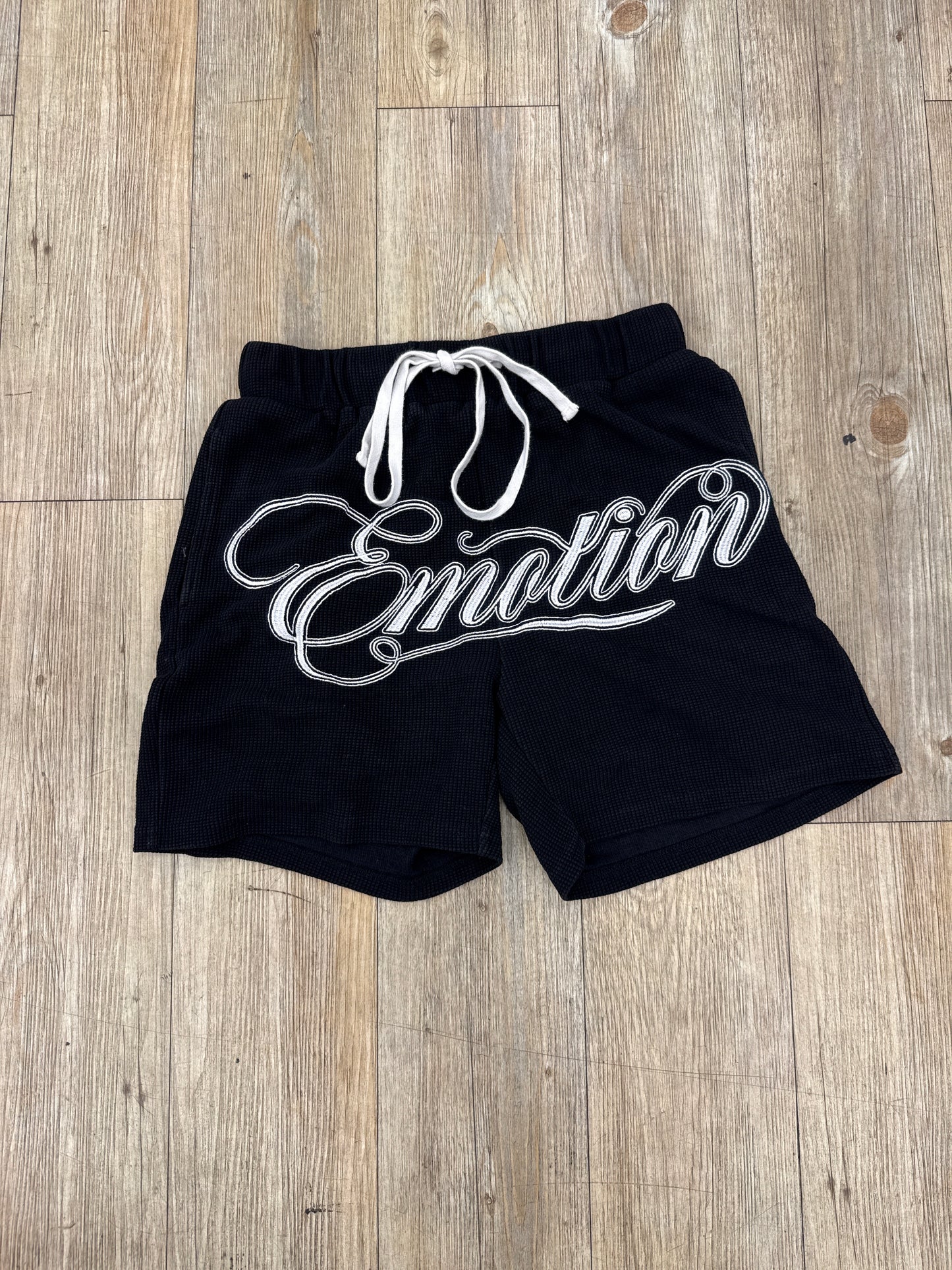 Mixed Emotions Black Shorts PRE-OWNED