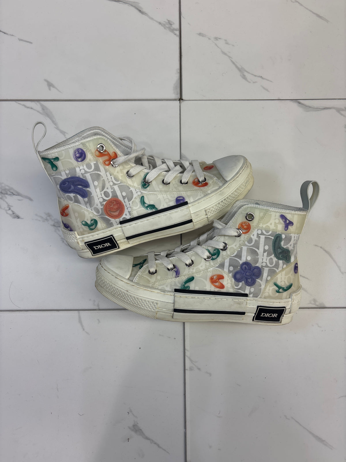 Dior 23 High x Kenny Scharf Multi USED NO BOX