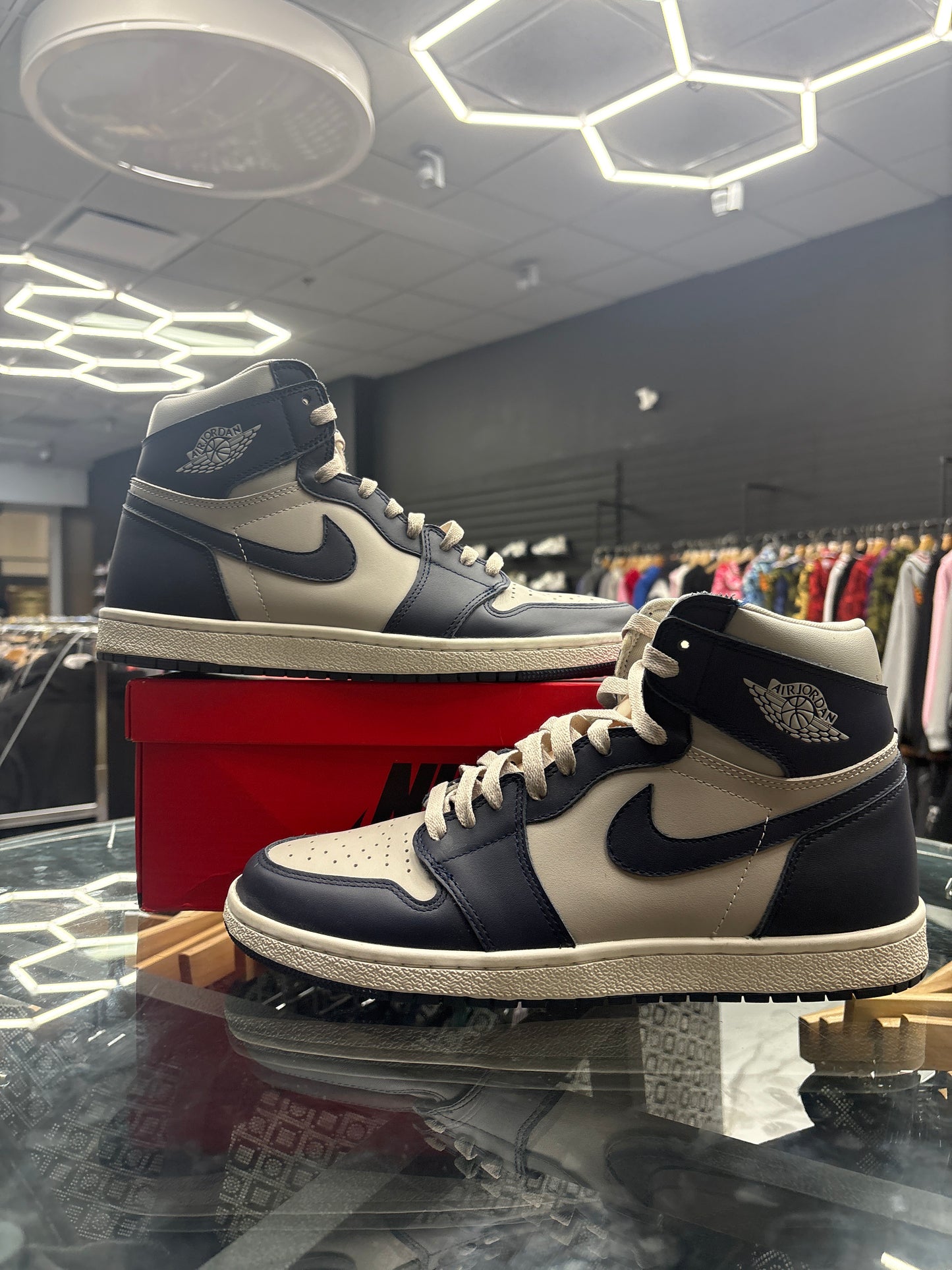 Jordan 1 Georgetown high USED WITH BOX