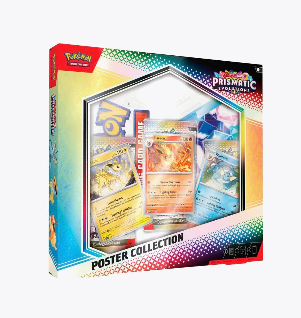 pokemon Prismatic Evolutions Poster Collection