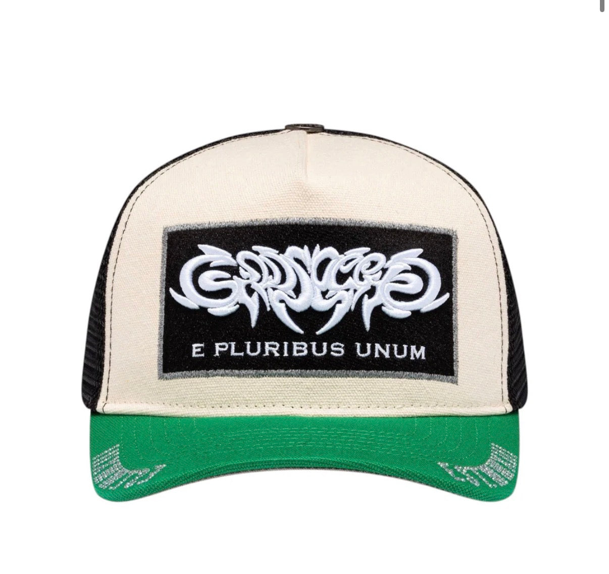 GODSPEED GS E PLURIBUS TRUCKER (WHITE/GREEN)