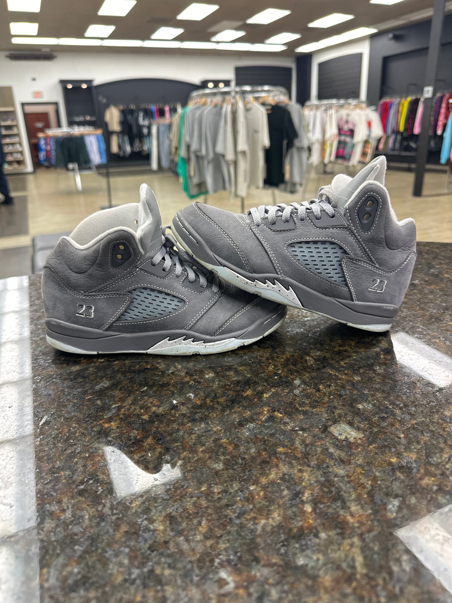 Air Jordan 5 Wolf Grey 2026 Used Without Box