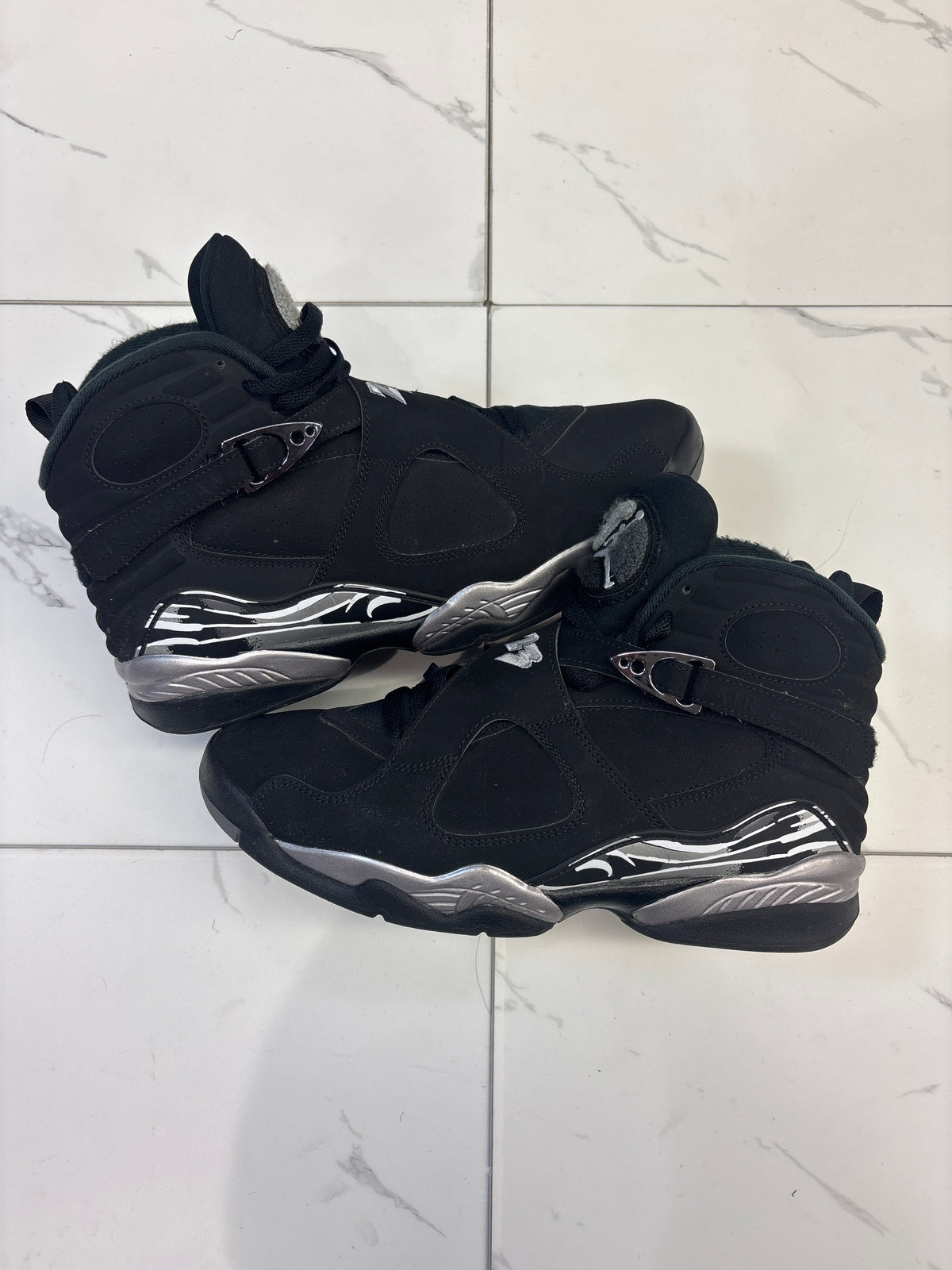 Jordan 8 Chrome USED With BOX