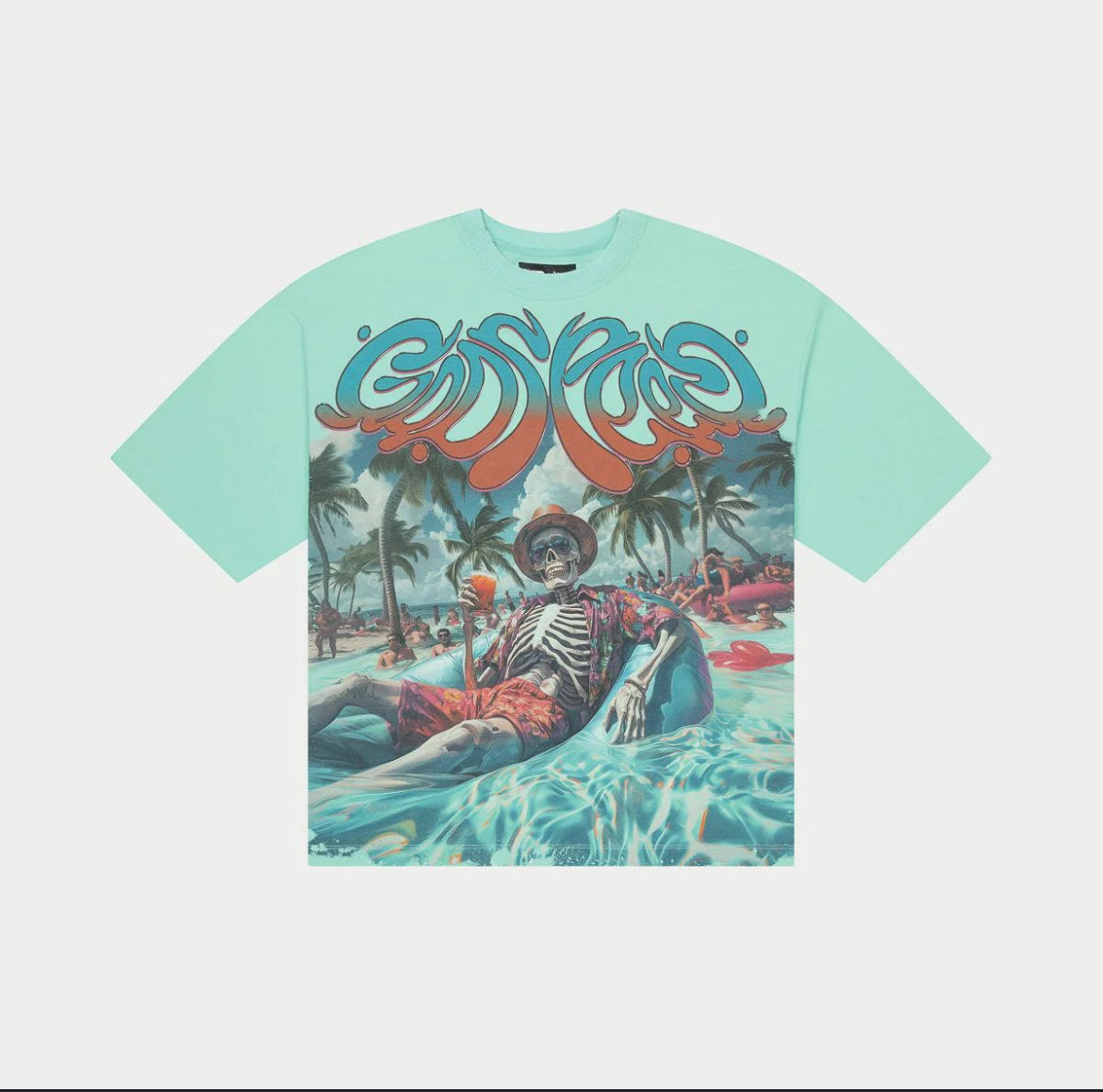 Godspeed turquoise beach tee
