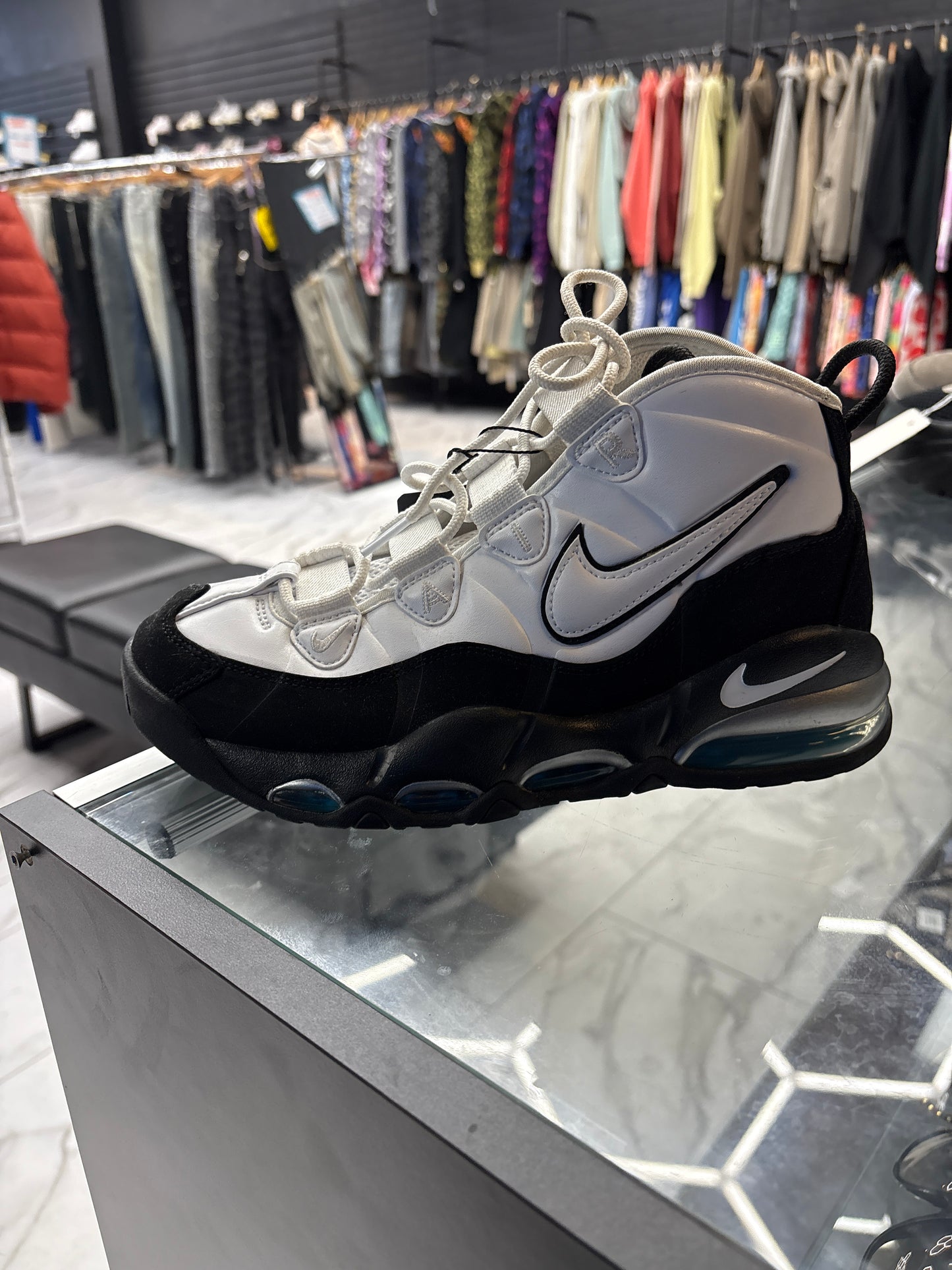 UpTempo 95 White/Black/Teal USED