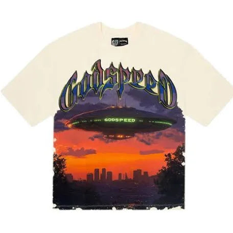 GodSpeed Cream Dark UFO Tee