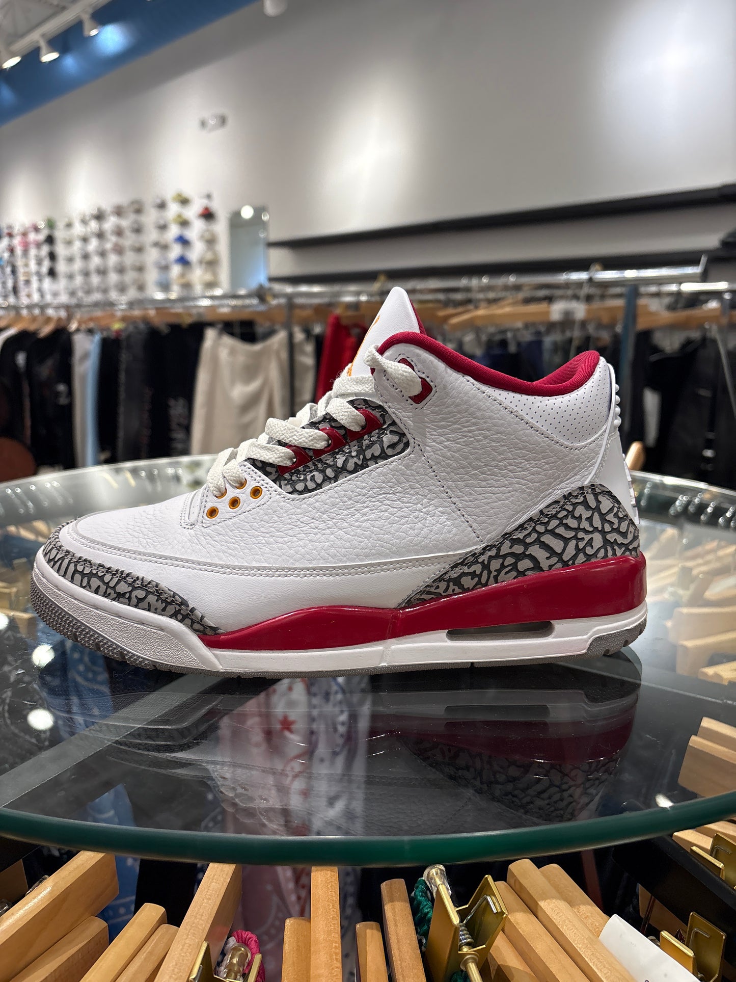 Jordan 3 Cardinal USED W BOX