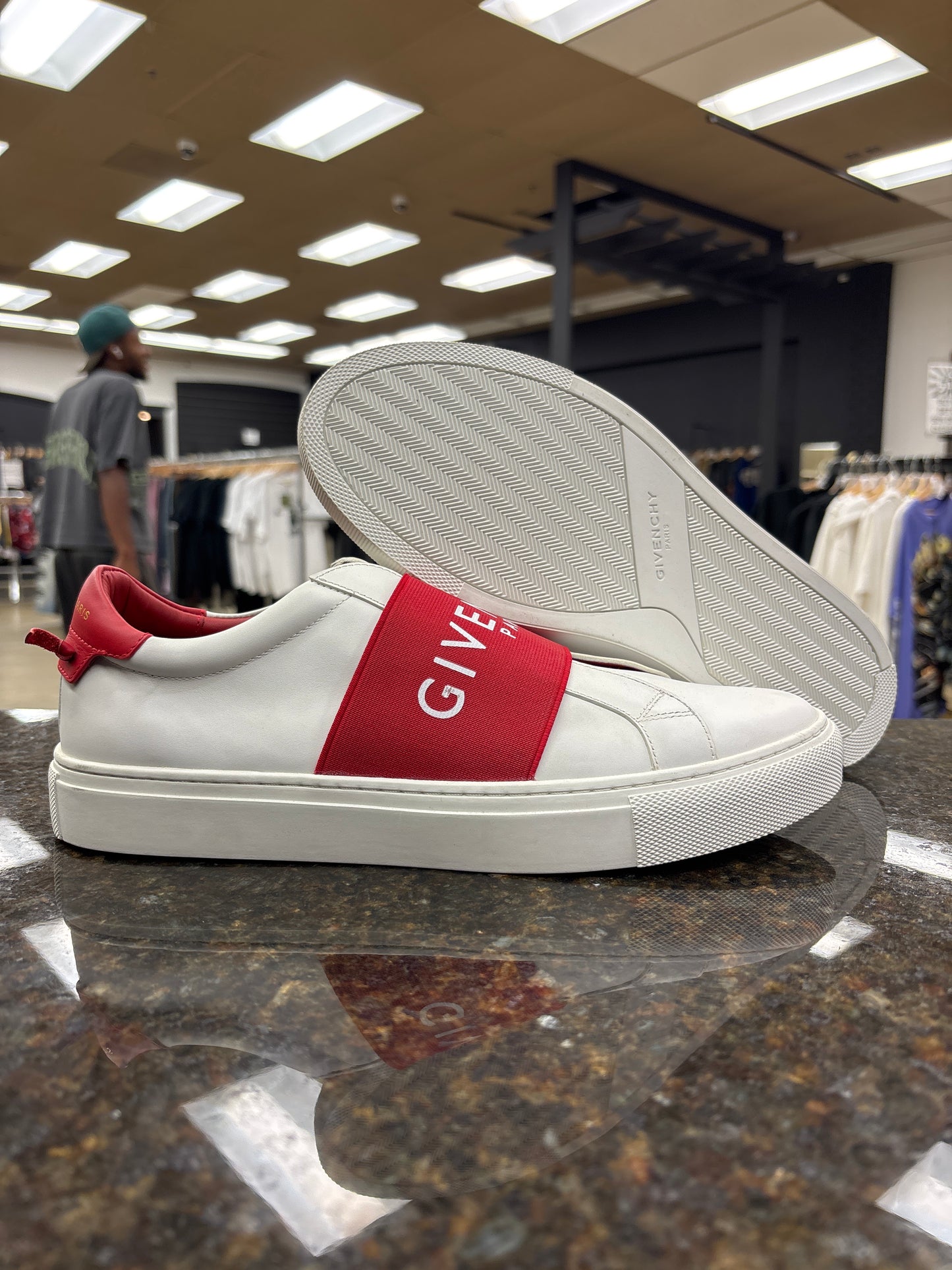 GIVENCHY Leather Red USED NO BOX
