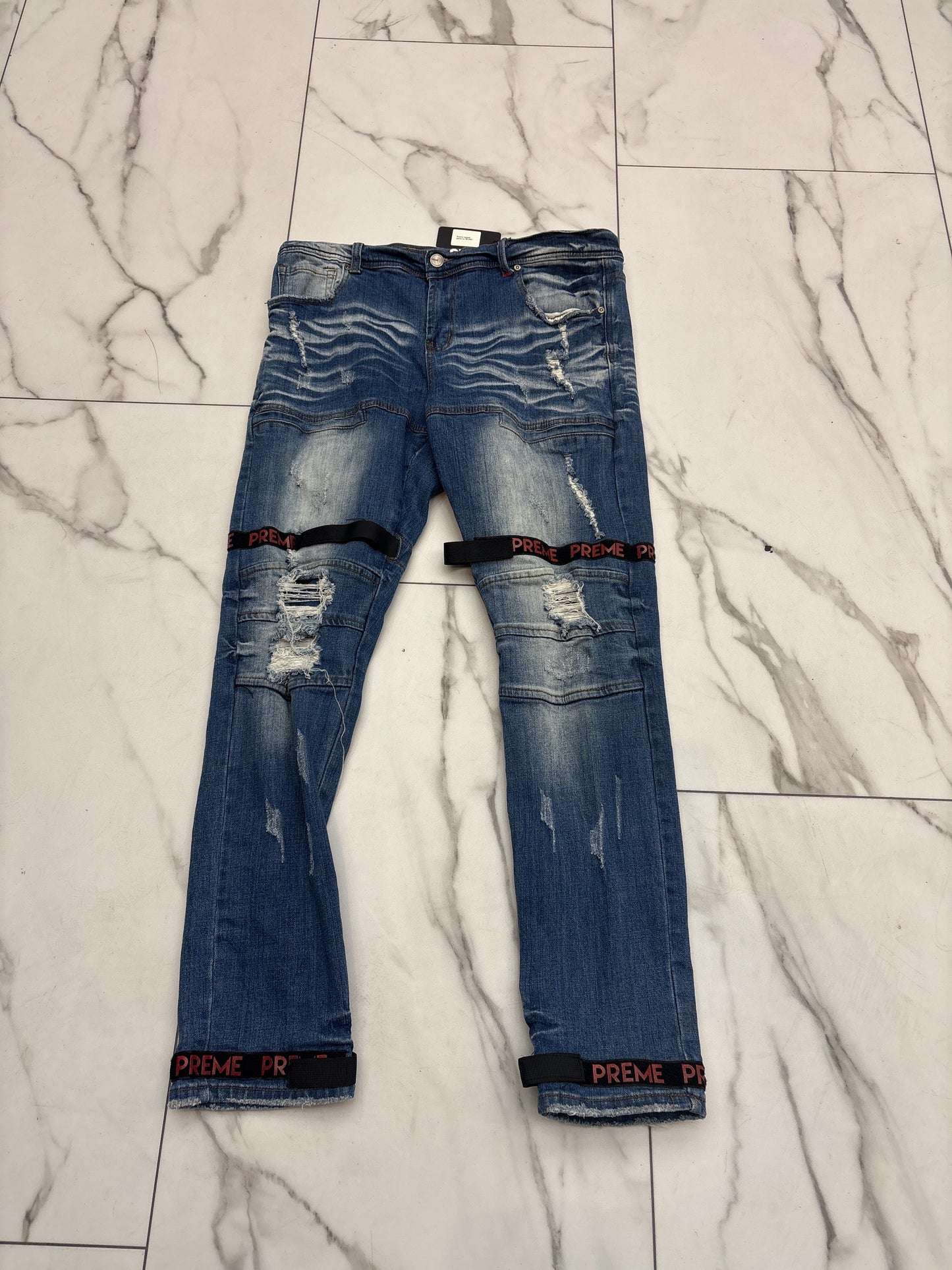 Preme Ripped Jeans PRE-OWNED