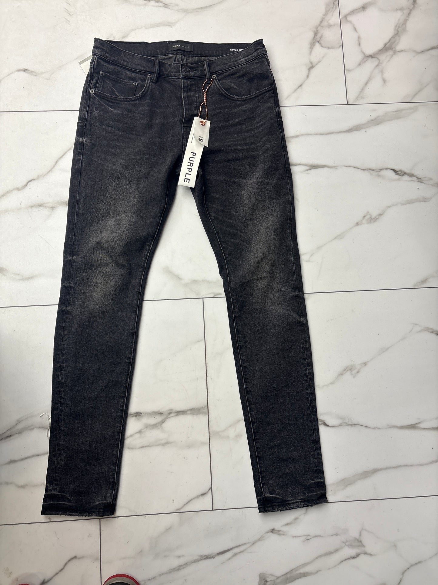 Purple jeans