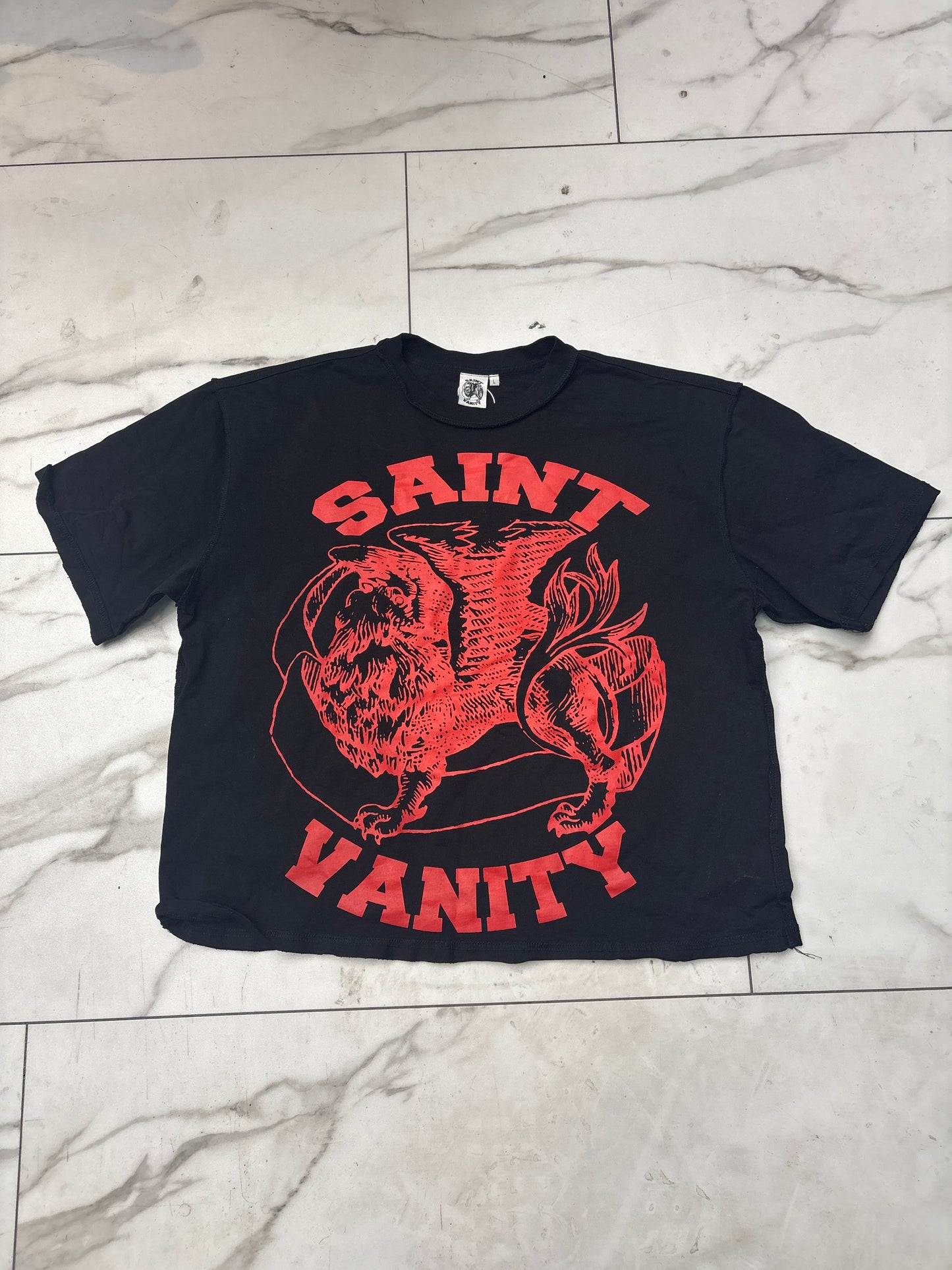 Saint Vanity Black/Red Tee Pre-Owned