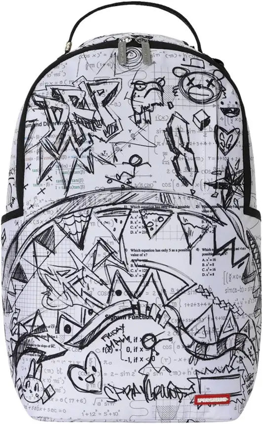 DOODLES OVER MATH" BACKPACK