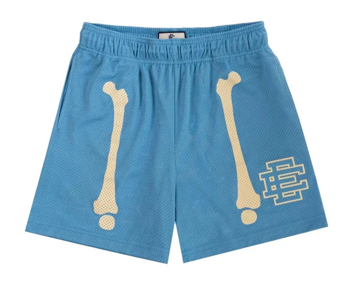 eric emmanuel shorts Carolina blue bones