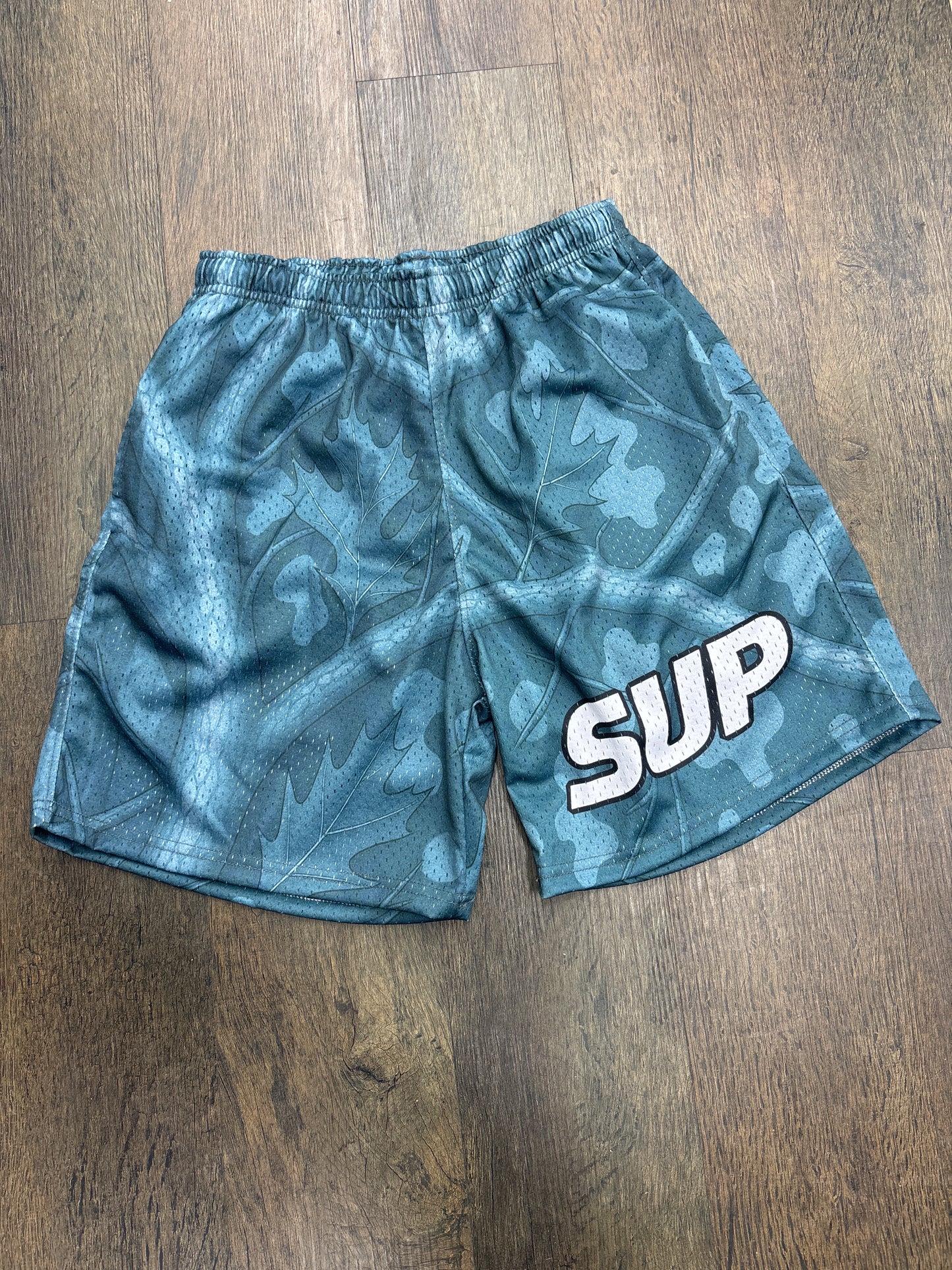 Sup Green Camo Shorts