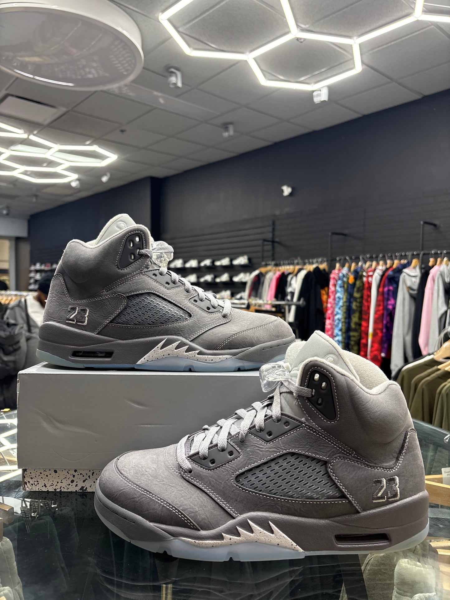 Jordan 5 Wolf Grey USED W BOX