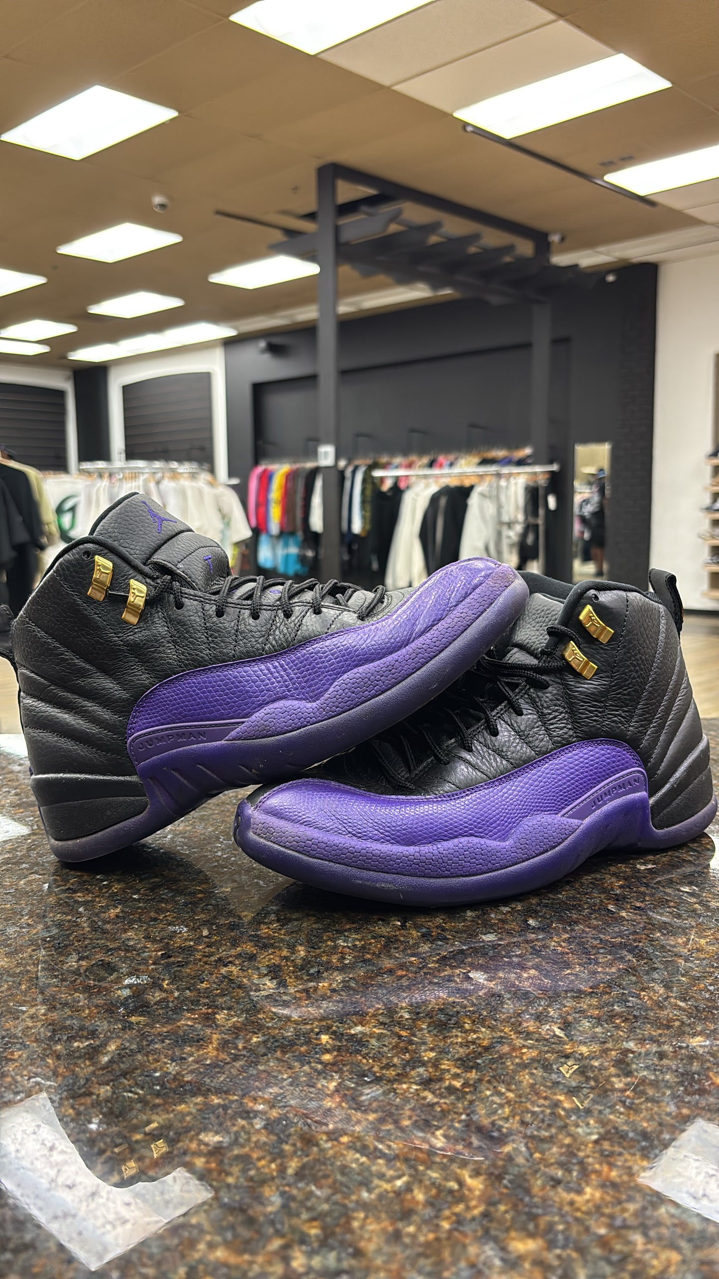 Jordan 12 Field Purple USED NO BOX NO INSOLES