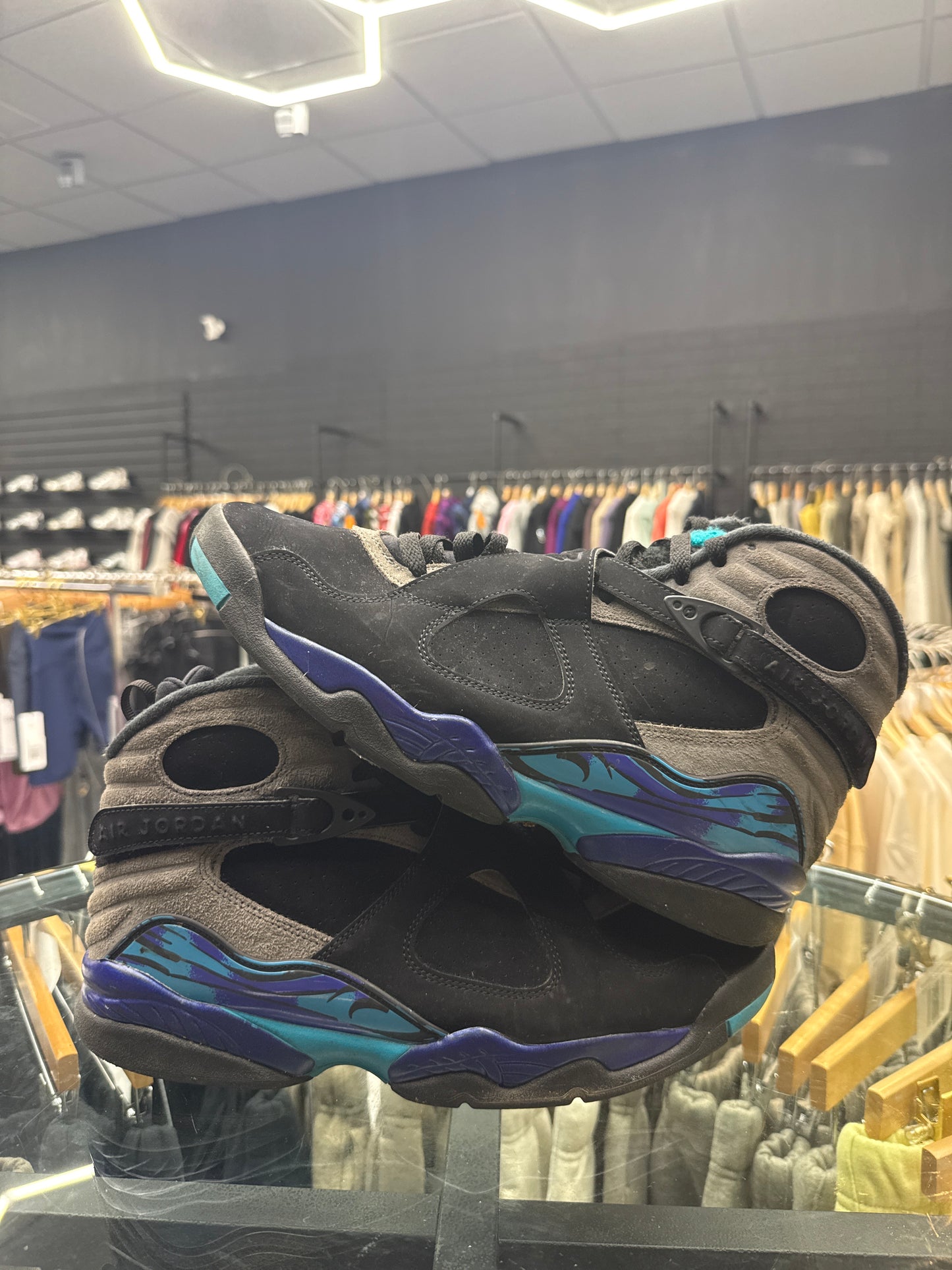 Jordan 8 Aqua USED NO BOX