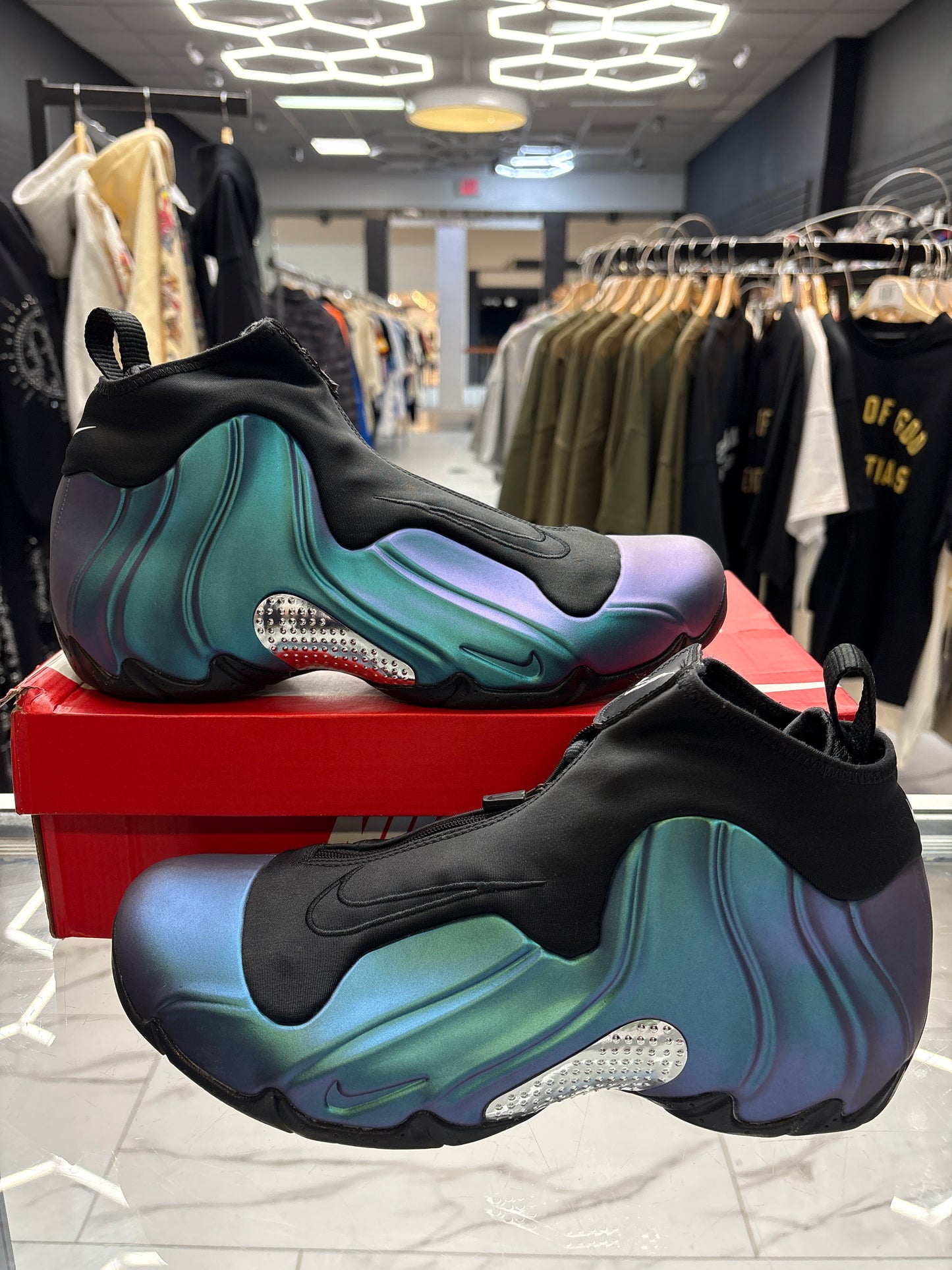 Nike Flightposite Dusty Locane USED W BOX