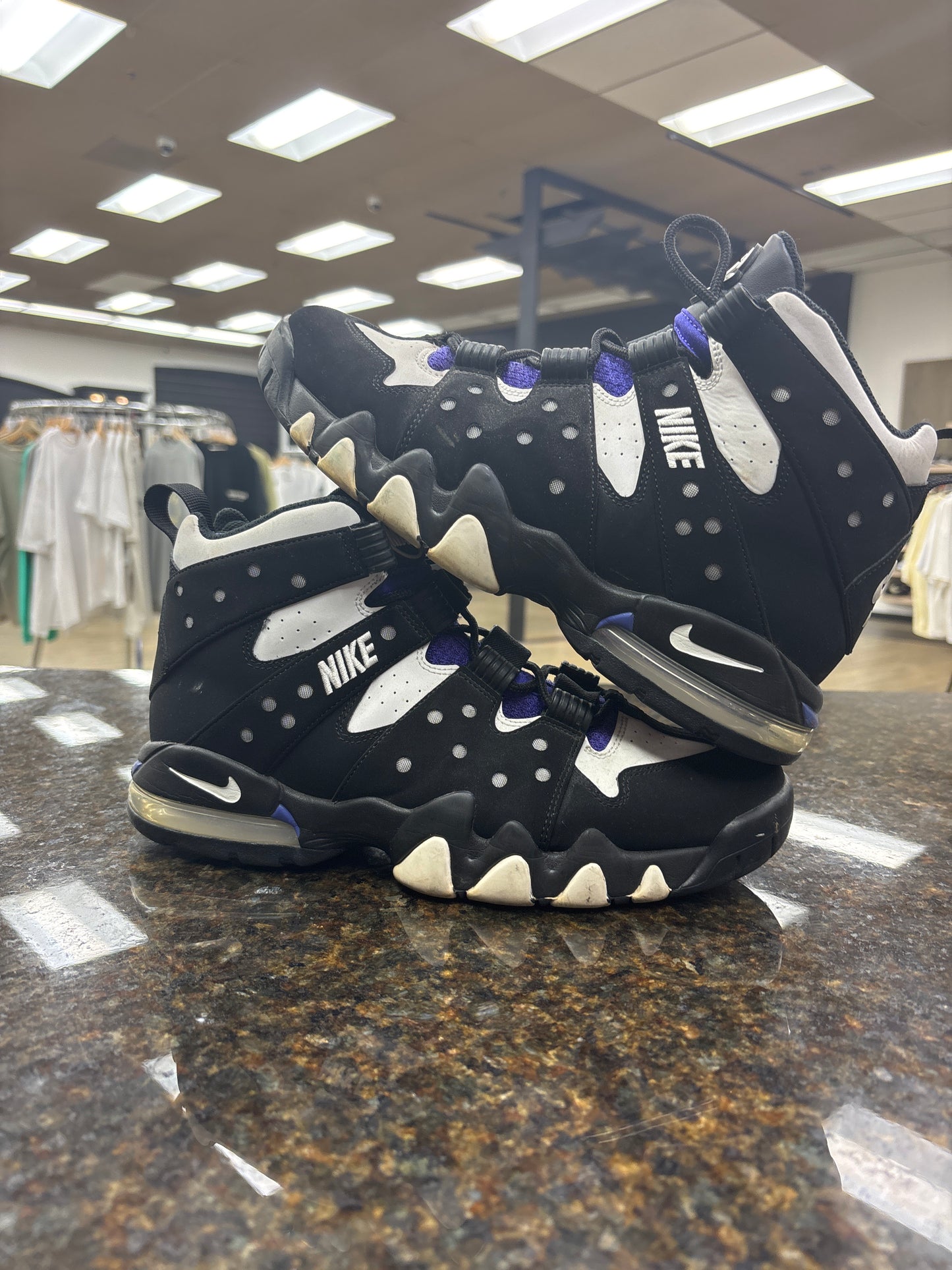 Nike CB Back White purple USED NO BOX