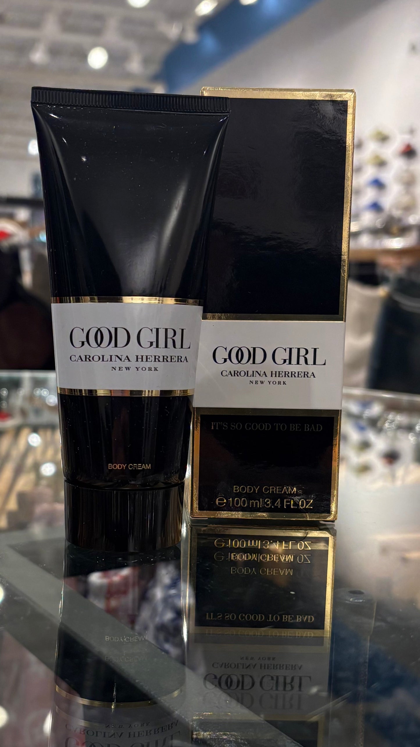Carolina Herrera Good Girl Body Cream.