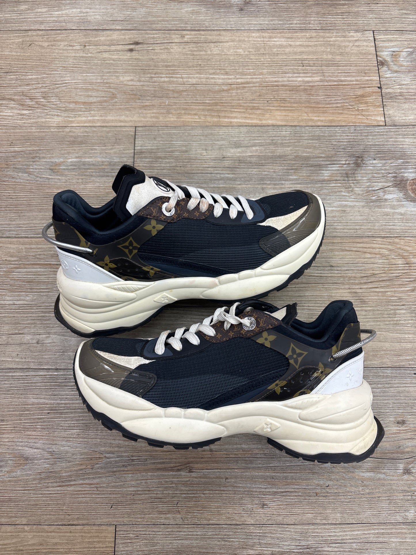 Louis Vuitton Run 55 Leather Trainers USED W BOX