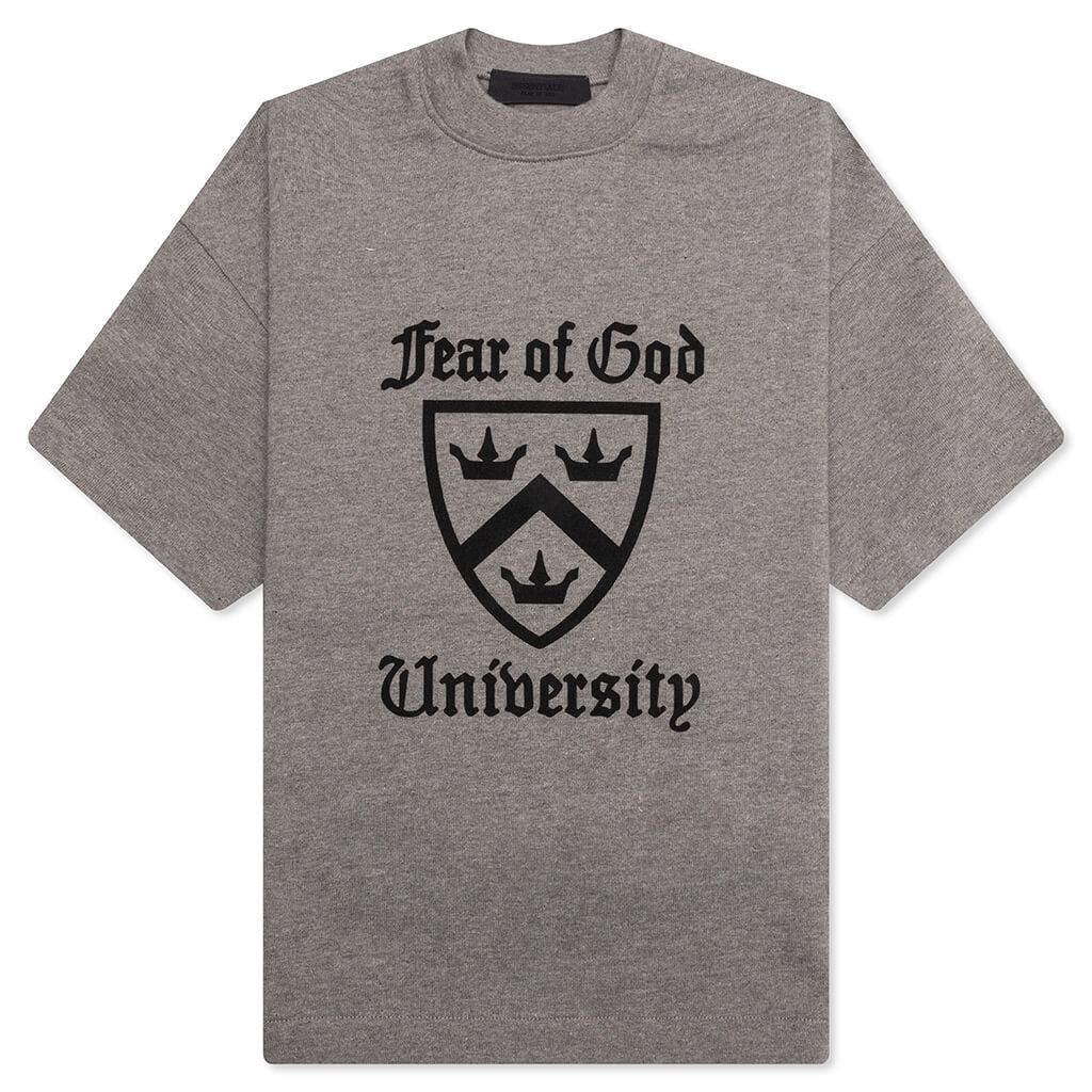 Essentials university heather Grey Tee