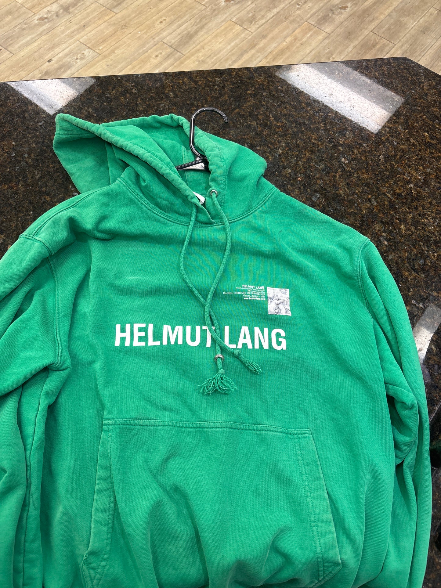 Helmet lang hoodie