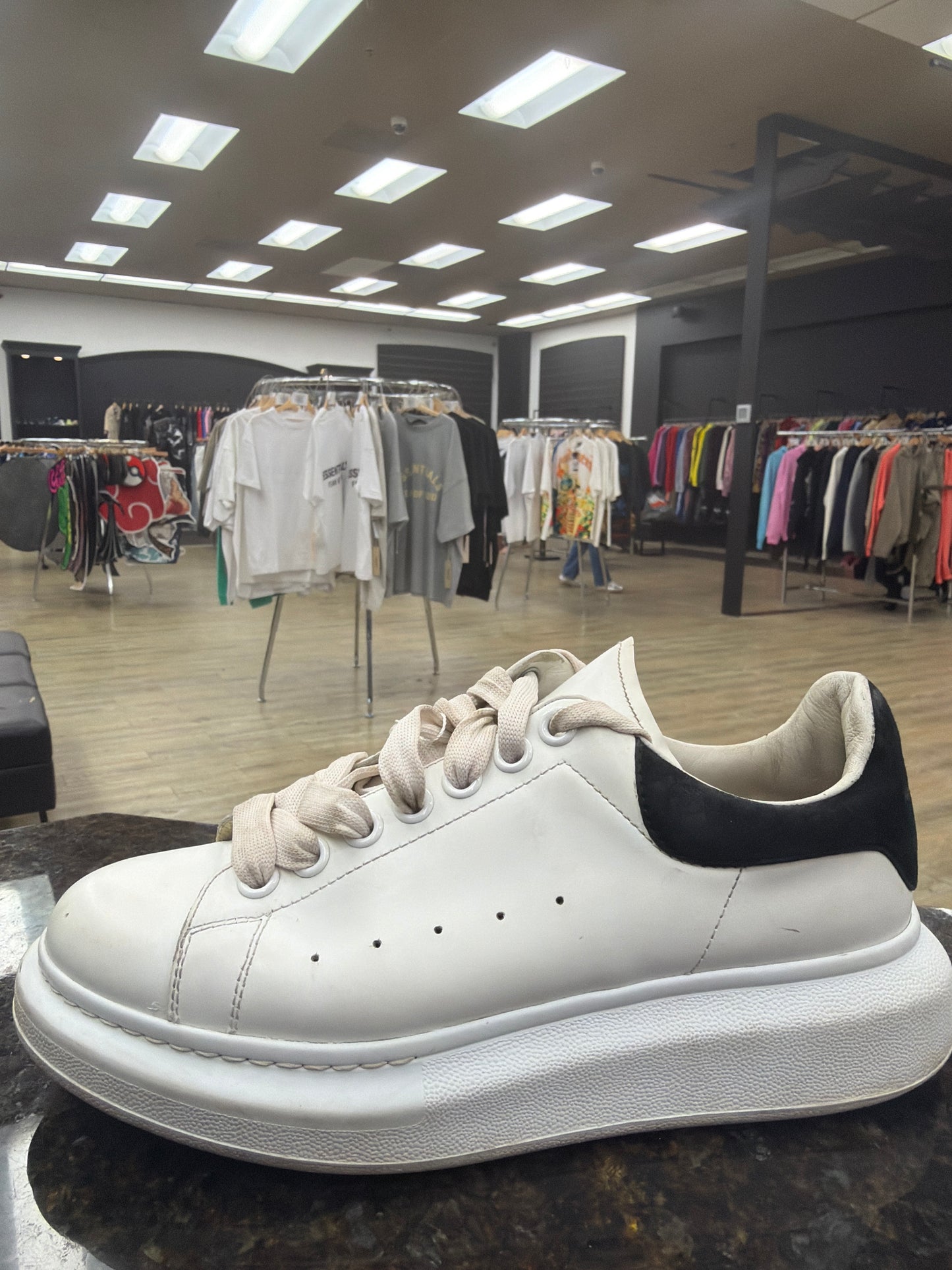 Alexander Mcqueen White Used No Box