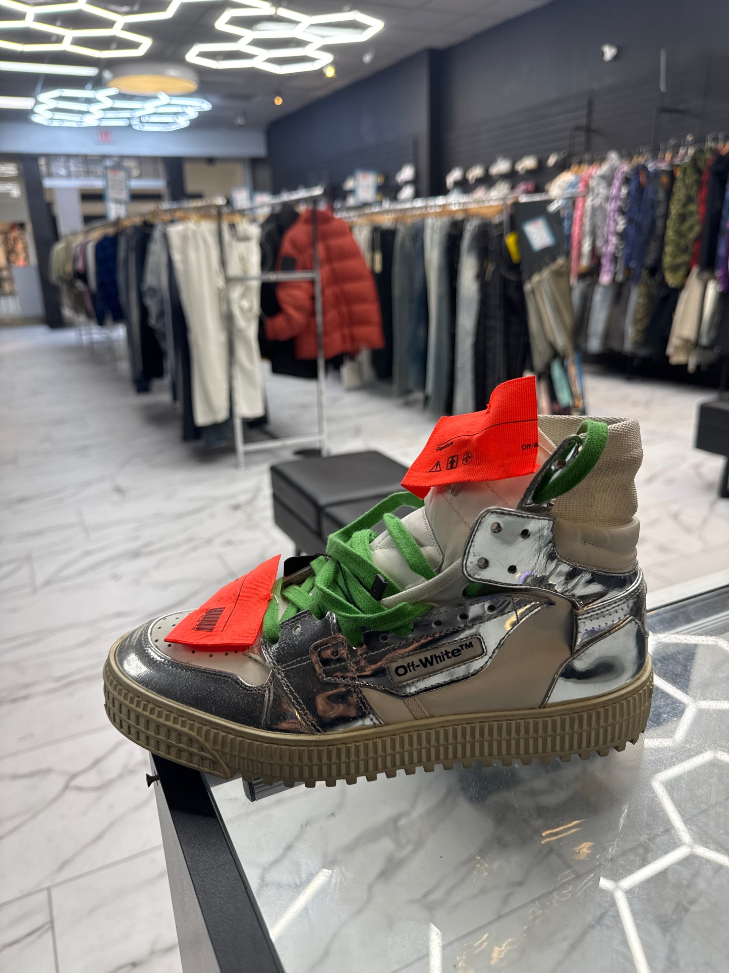 Off White High top USED no box