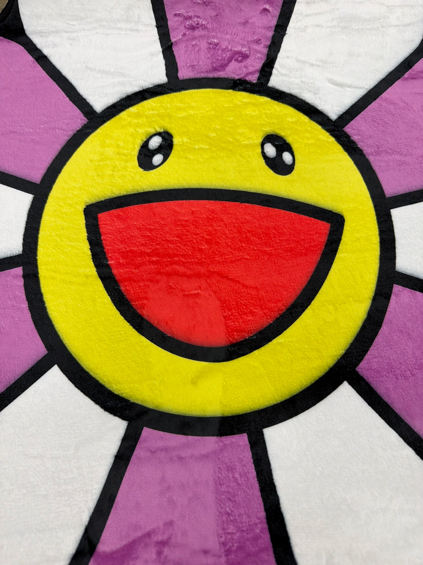 Takashi Murakami Pink Blue Rug