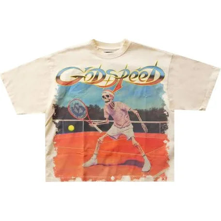 GodSpeed Cream “Top Spin” Tee