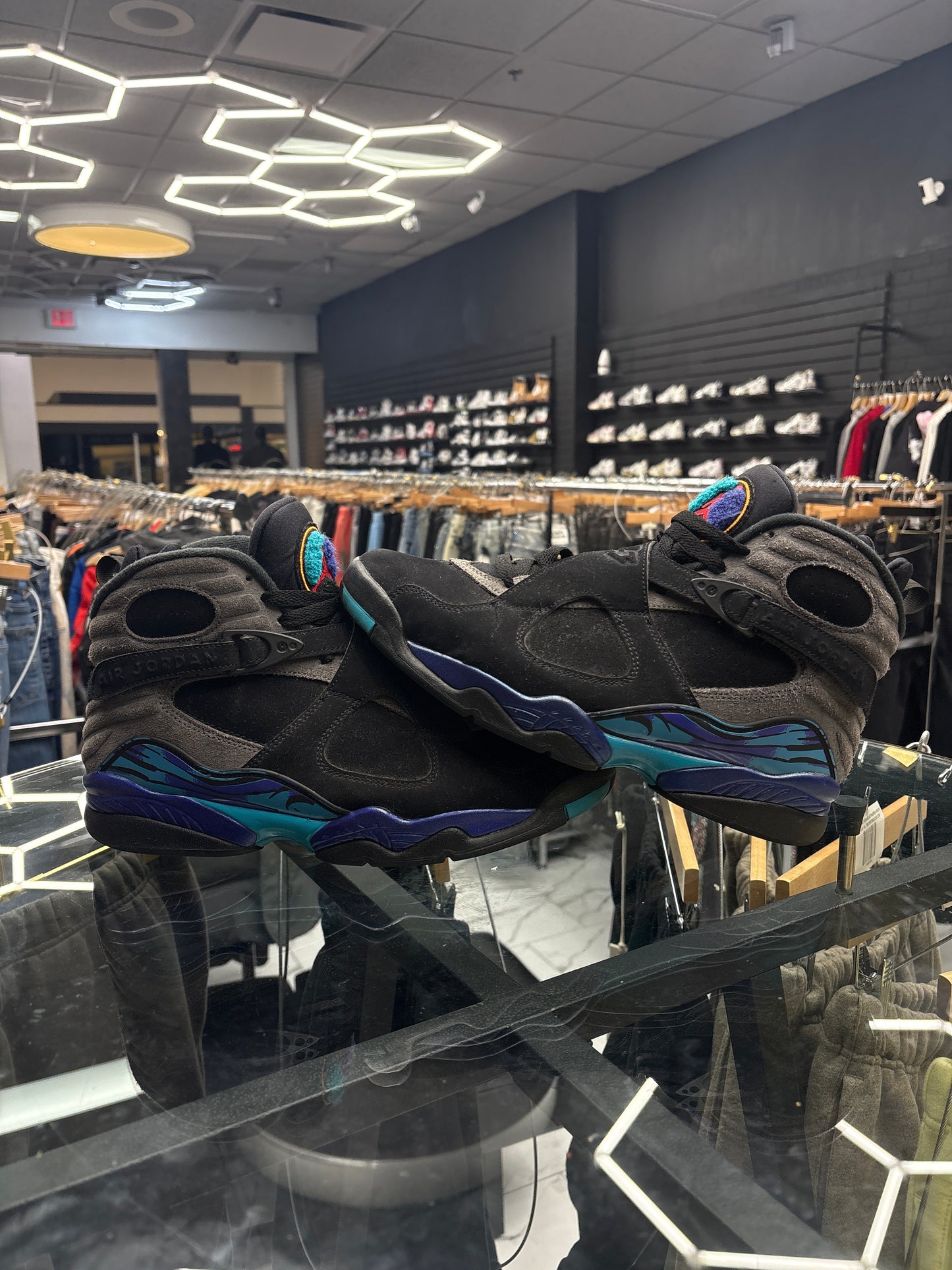 JORDAN 8 AQUA USED NO BOX
