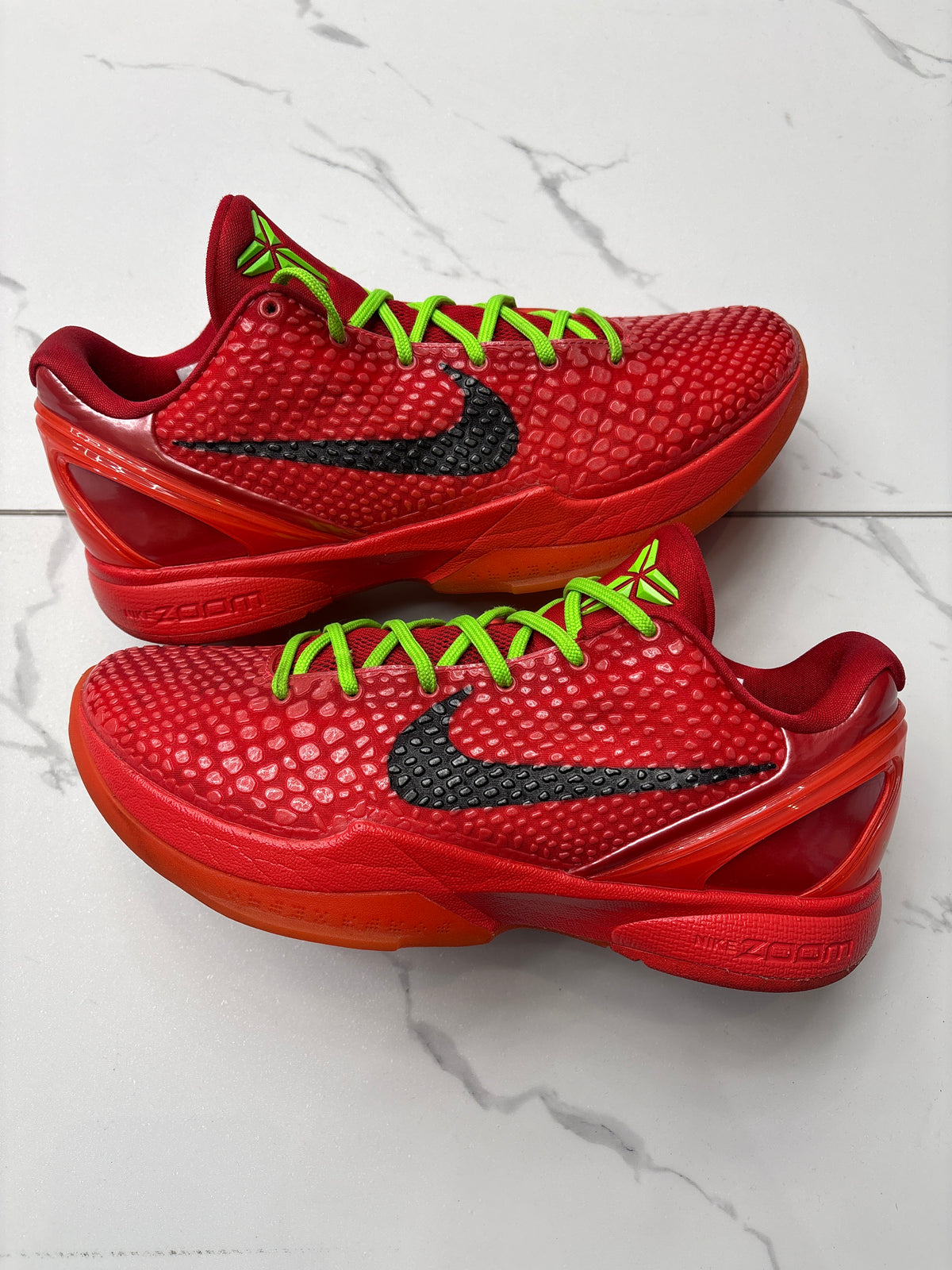 Kobe 6 Reverse Grinch USED NO BOX