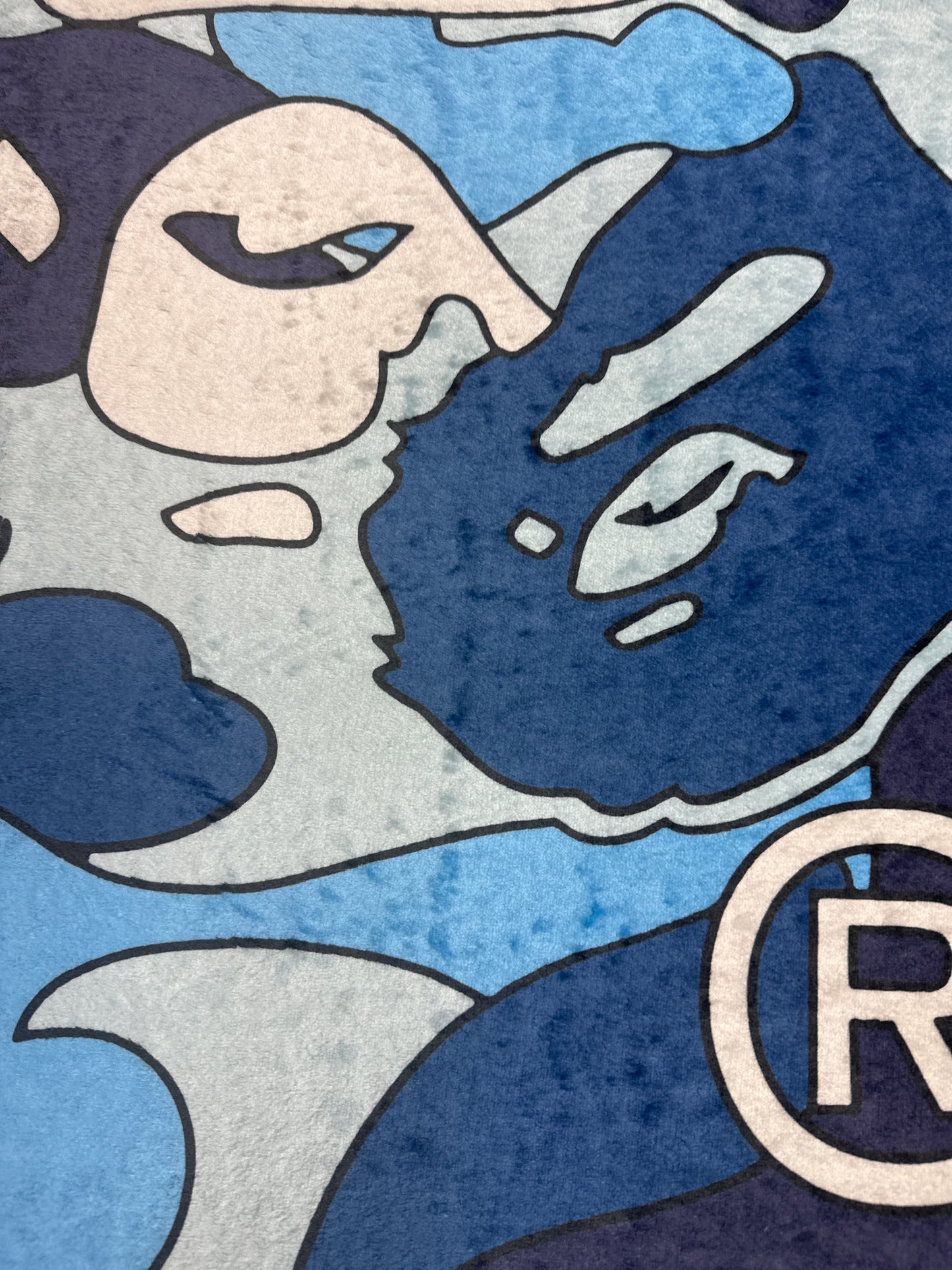 Bape Blue Rug