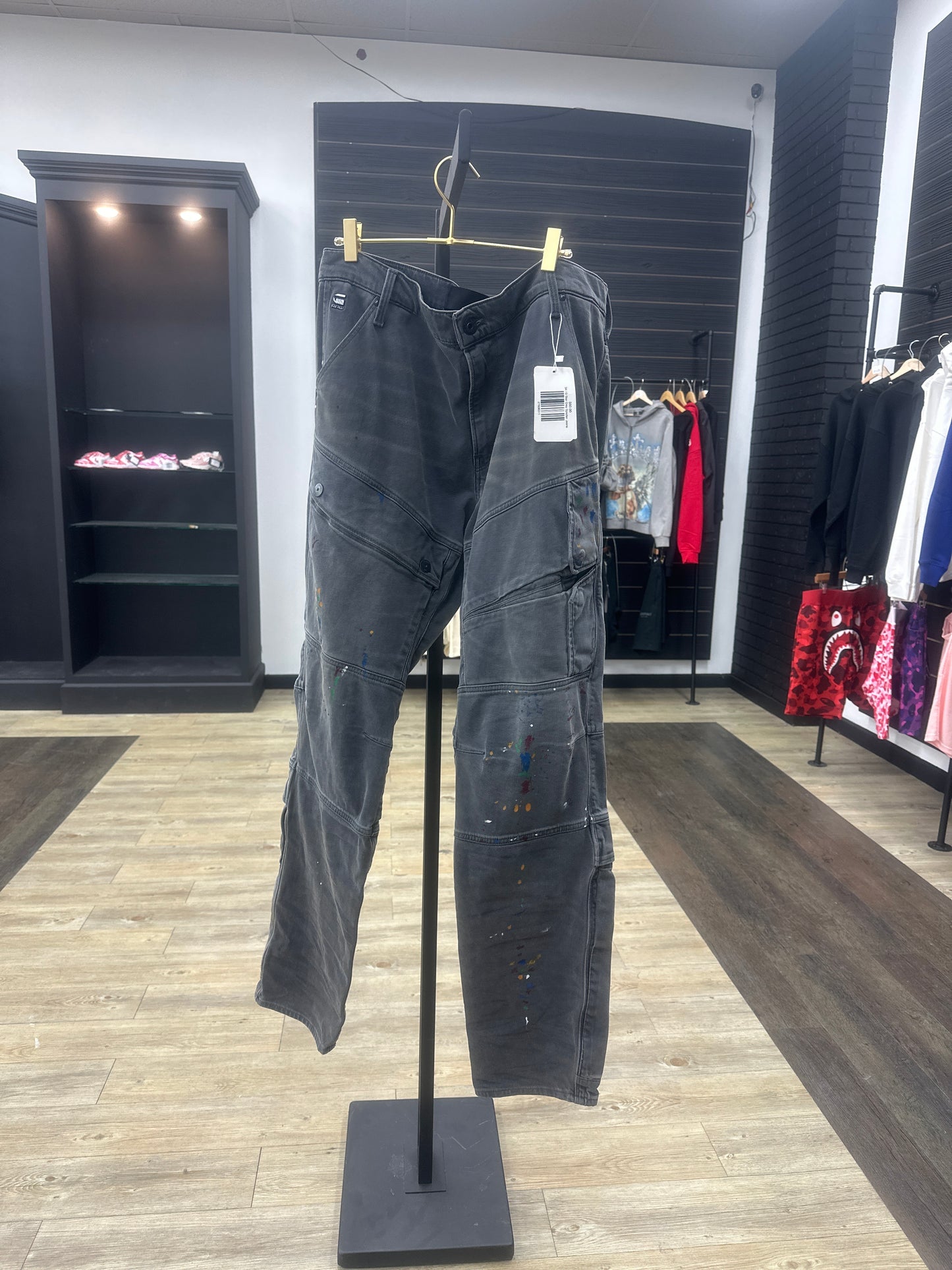 G star splatter jeans Pre-owned