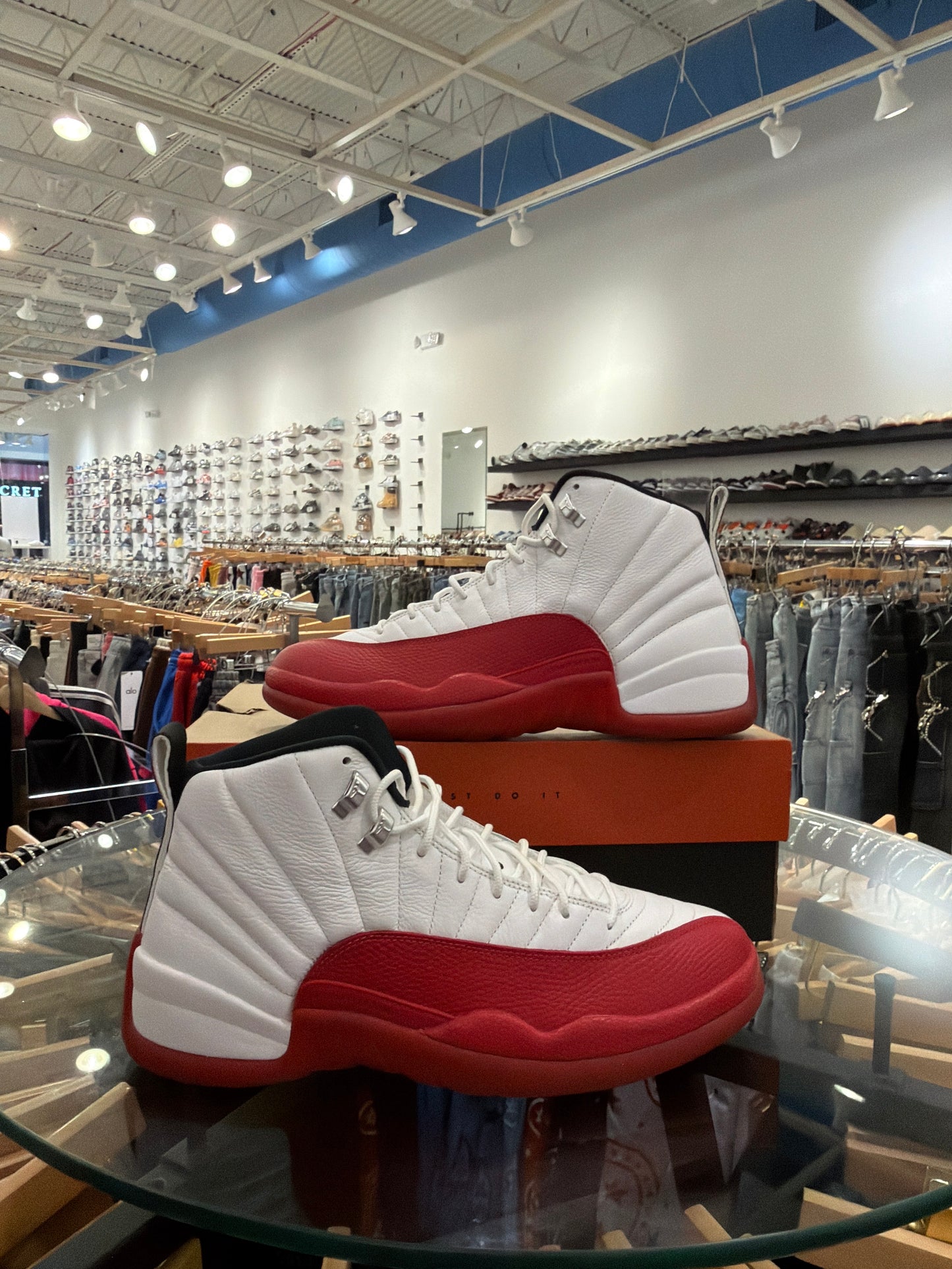 Jordan 12 Cherry Used With Box